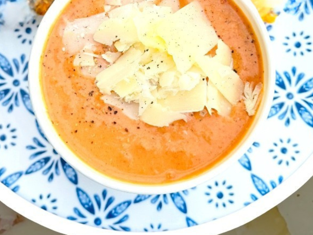 Cup Of Tomato Bisque.