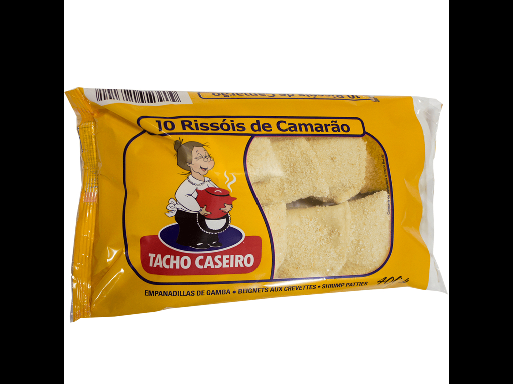 Rissois De Camarao Tacho Caseiro 400g.