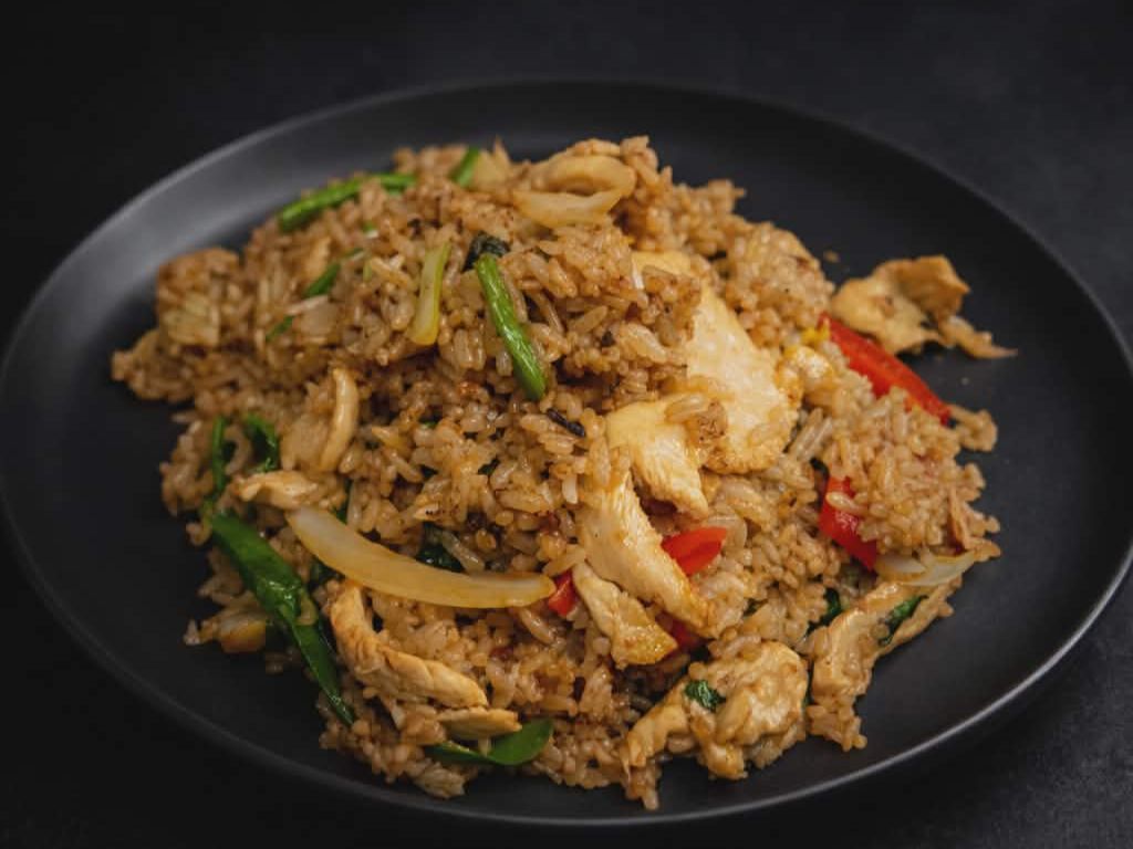 Basil Fried Rice Lunch