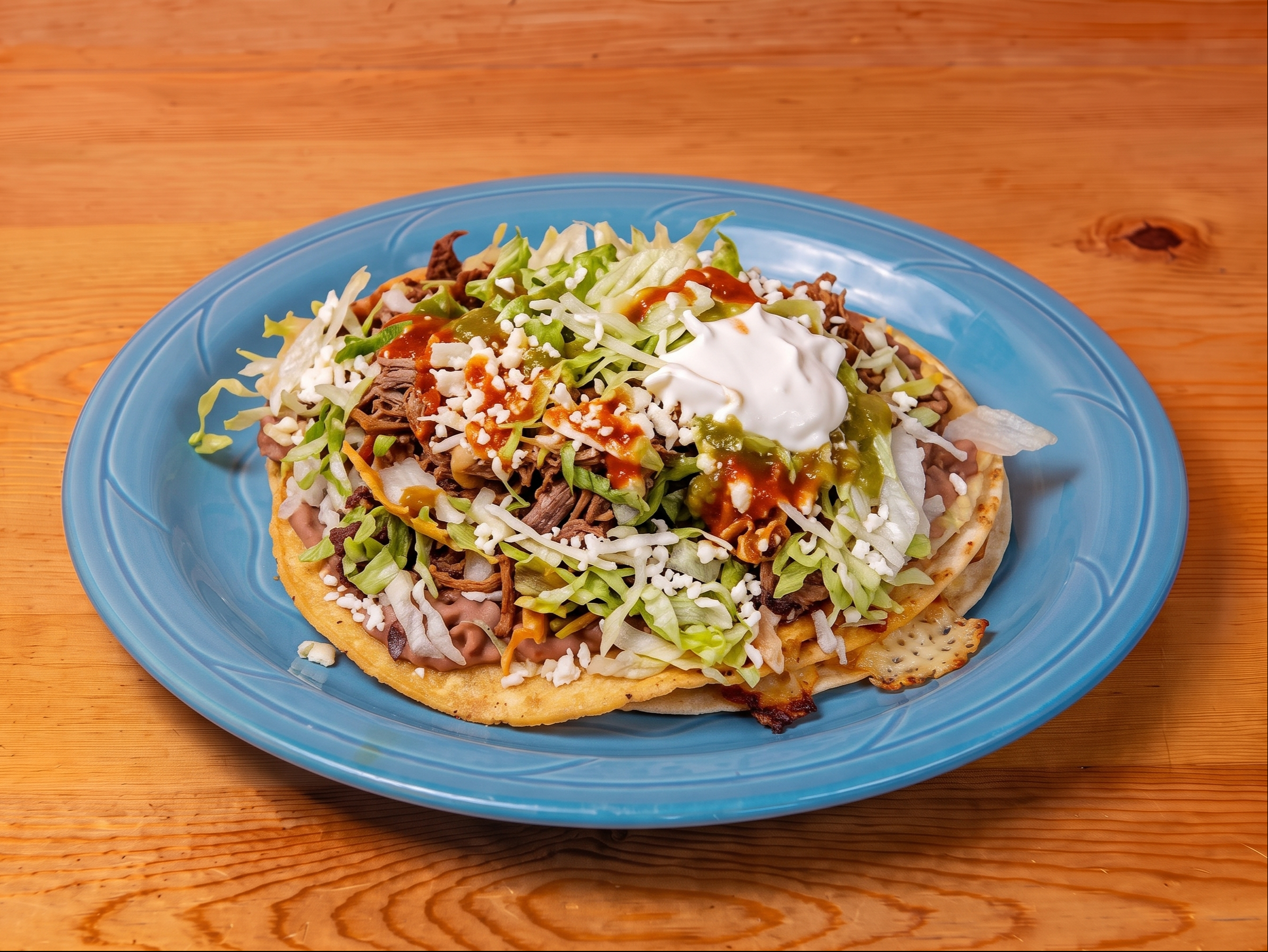 Chicken Tostada.