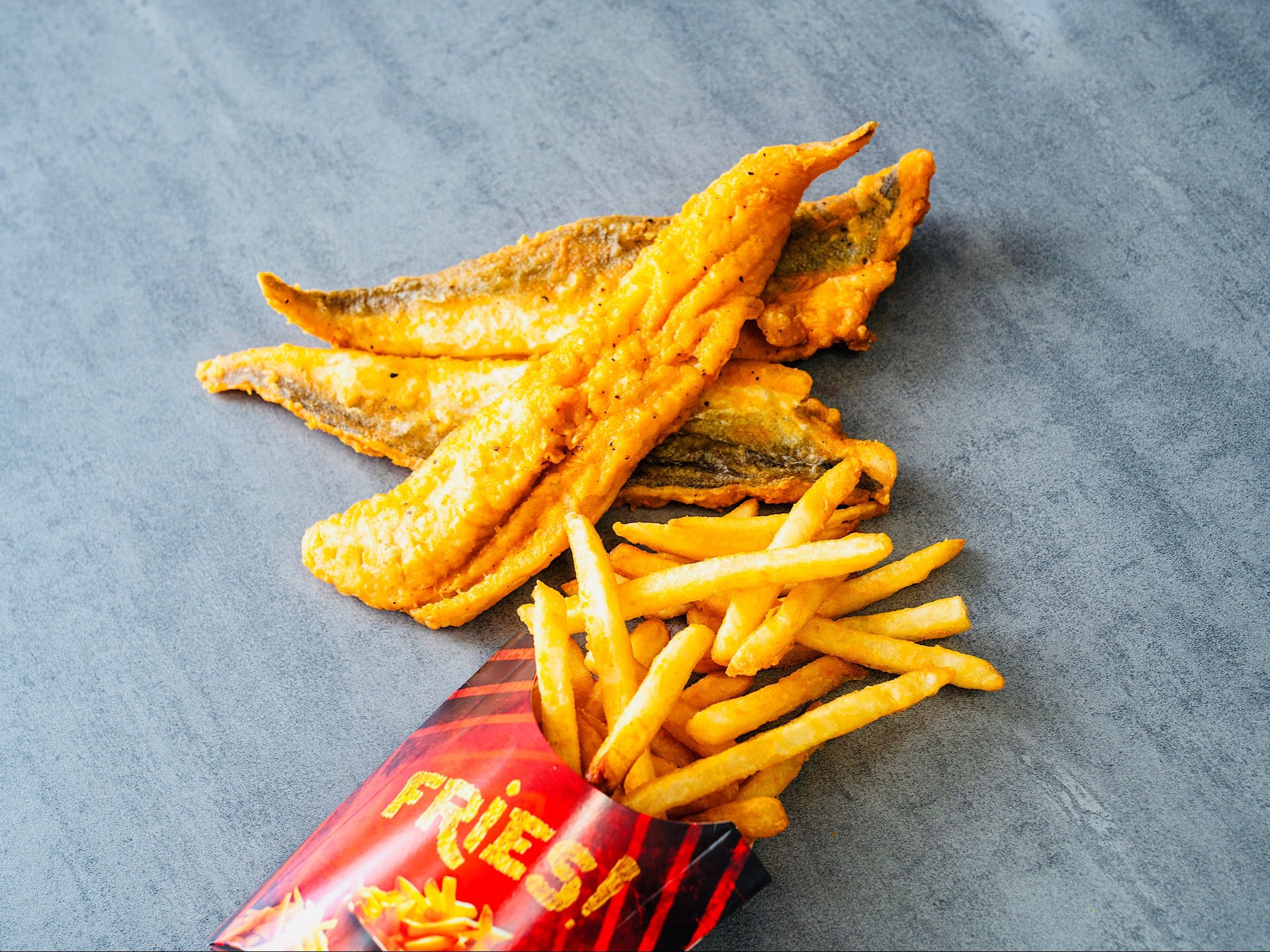 8 Whiting Fish & 2 Sides.