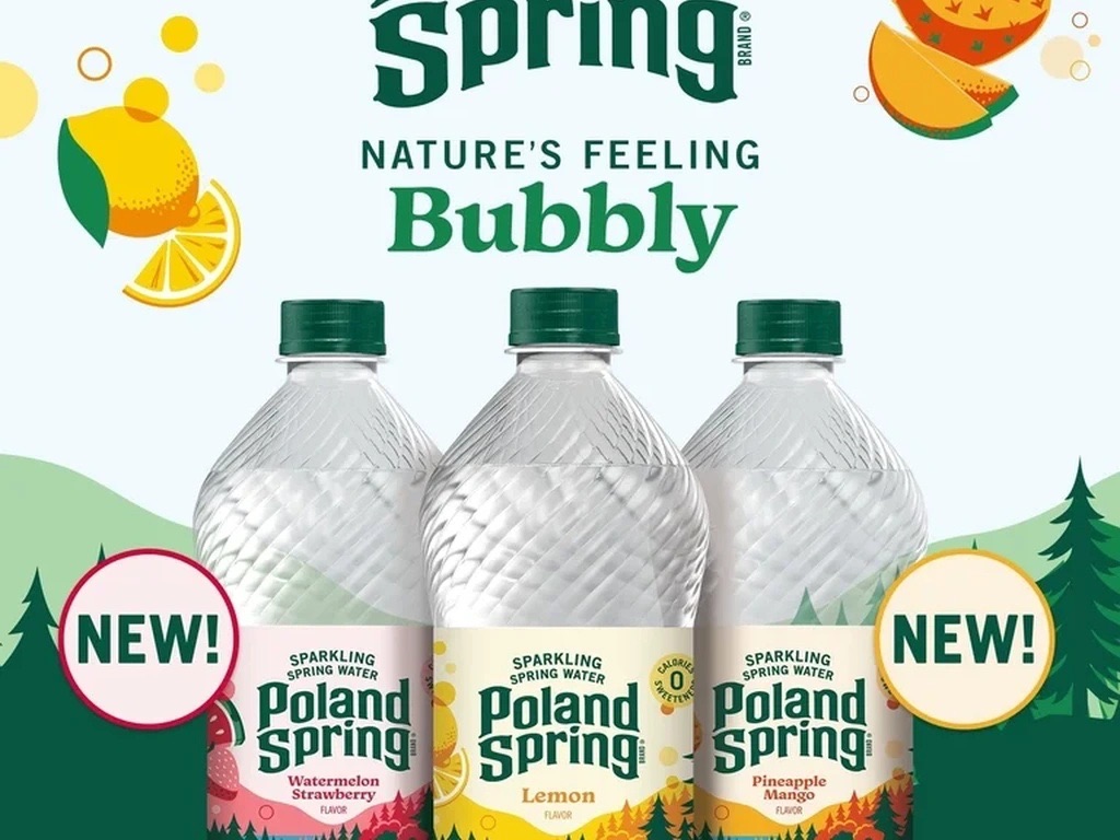 Poland Spring Sparkling Water Flavored.