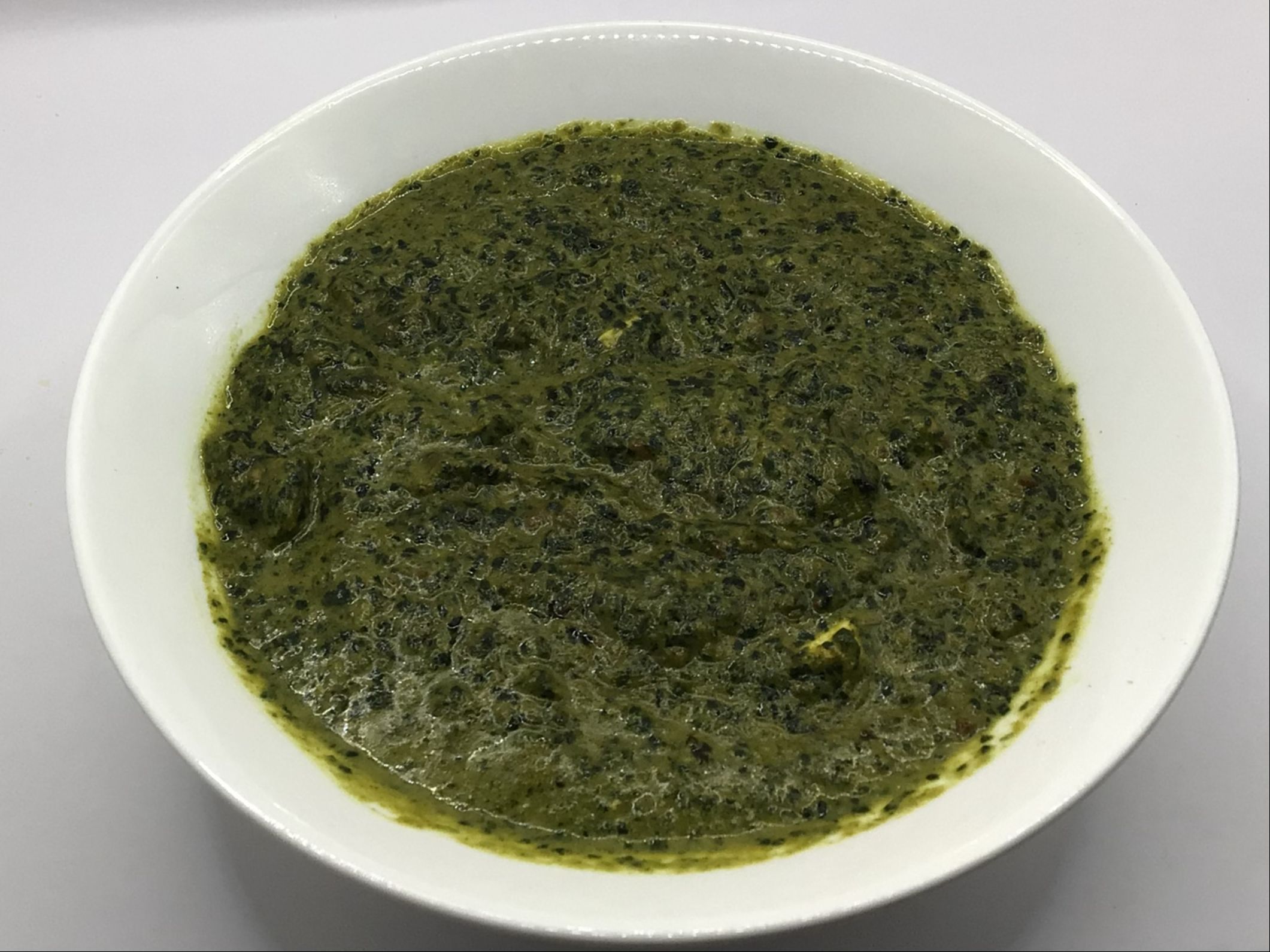 Palak Paneer (Saag Paneer).
