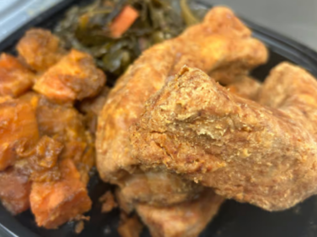 Fried Rib 3 Bone Entree.