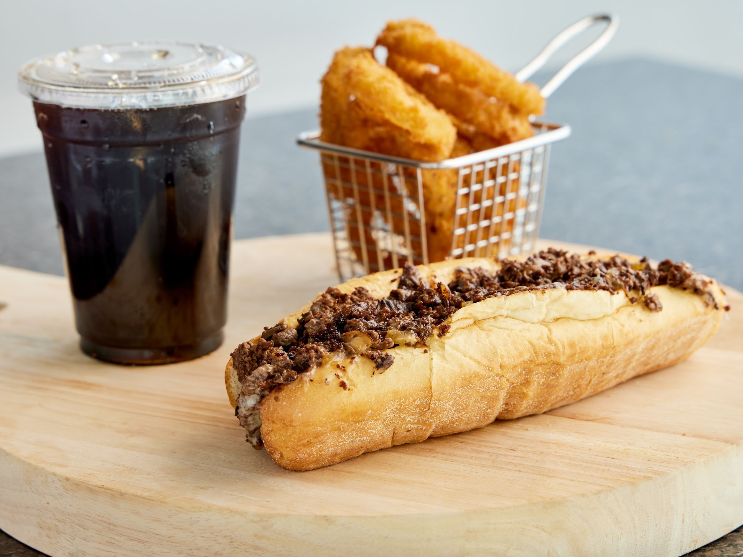 Philly Cheesesteak Combo.