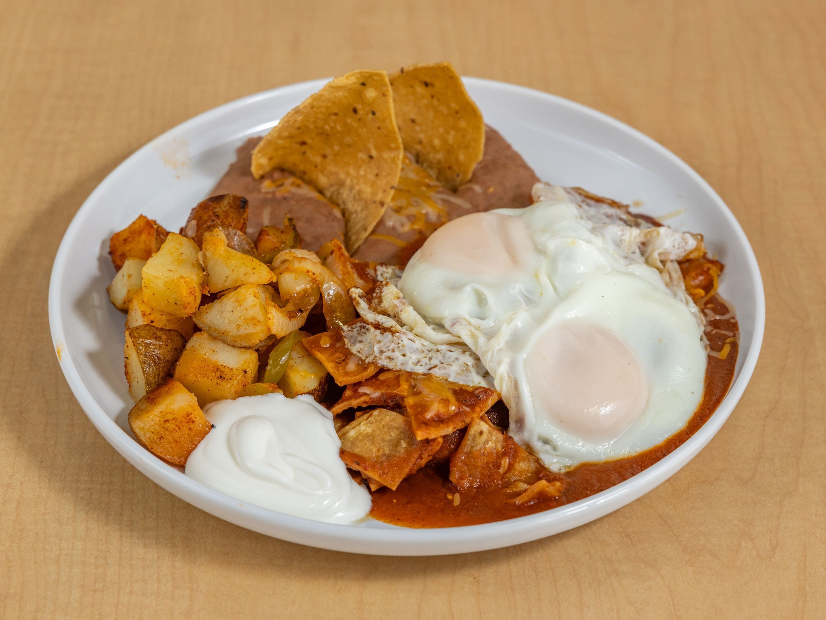 Chilaquiles Diablo.