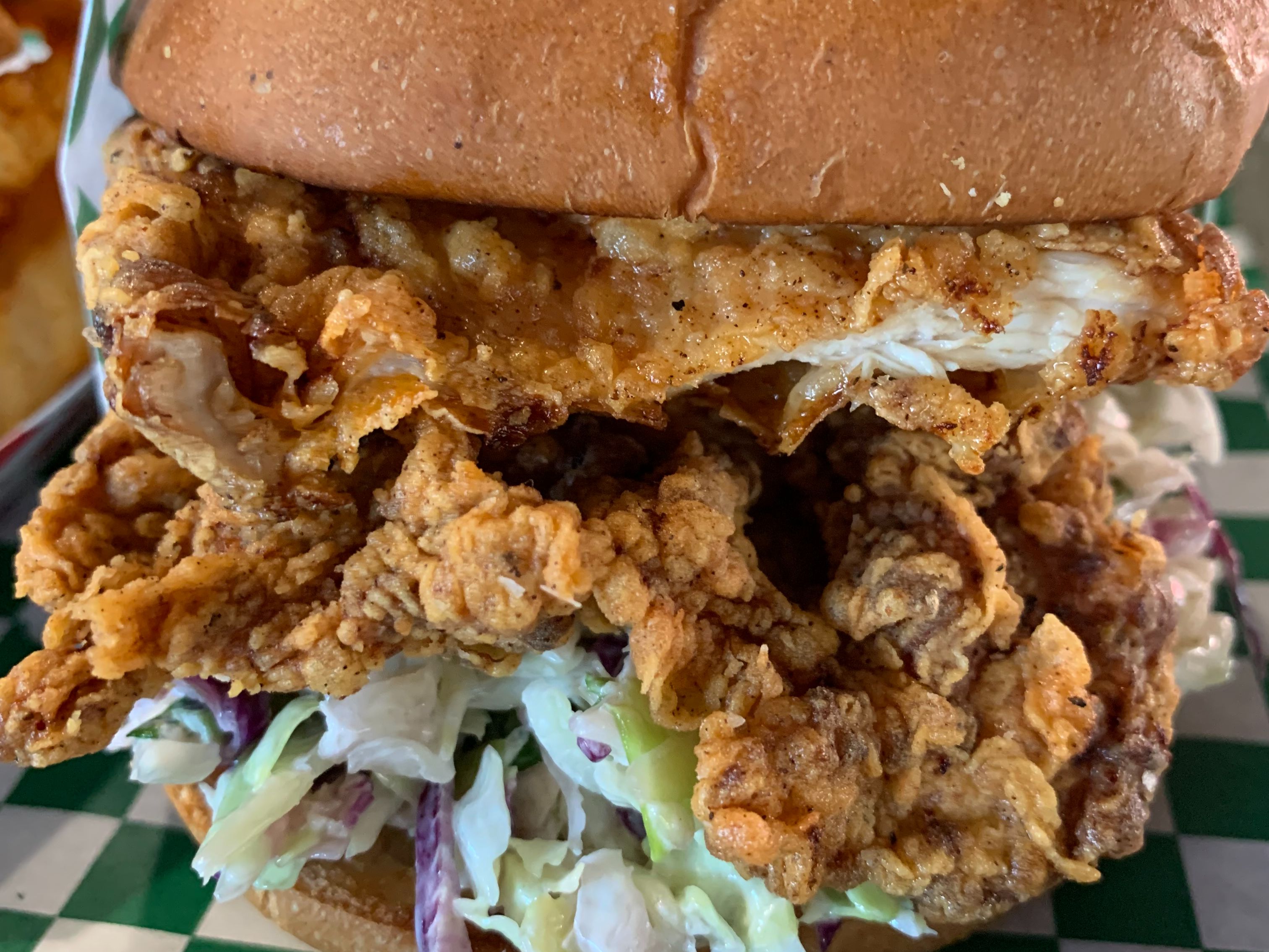 Honey Bbq Fried Chicken.