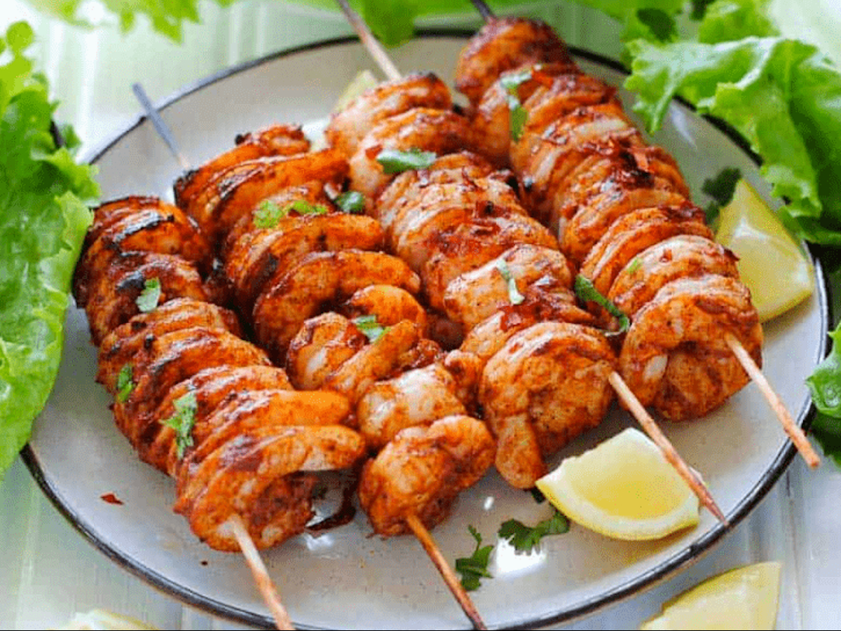 Tandoori Shrimp.