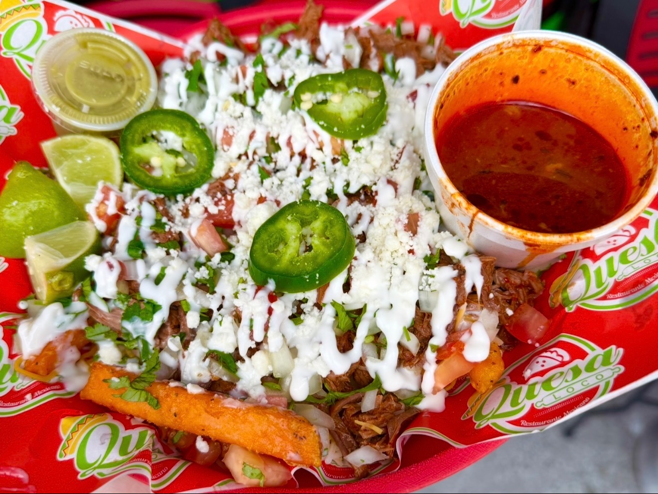 Birria Sweet Potato Fries.