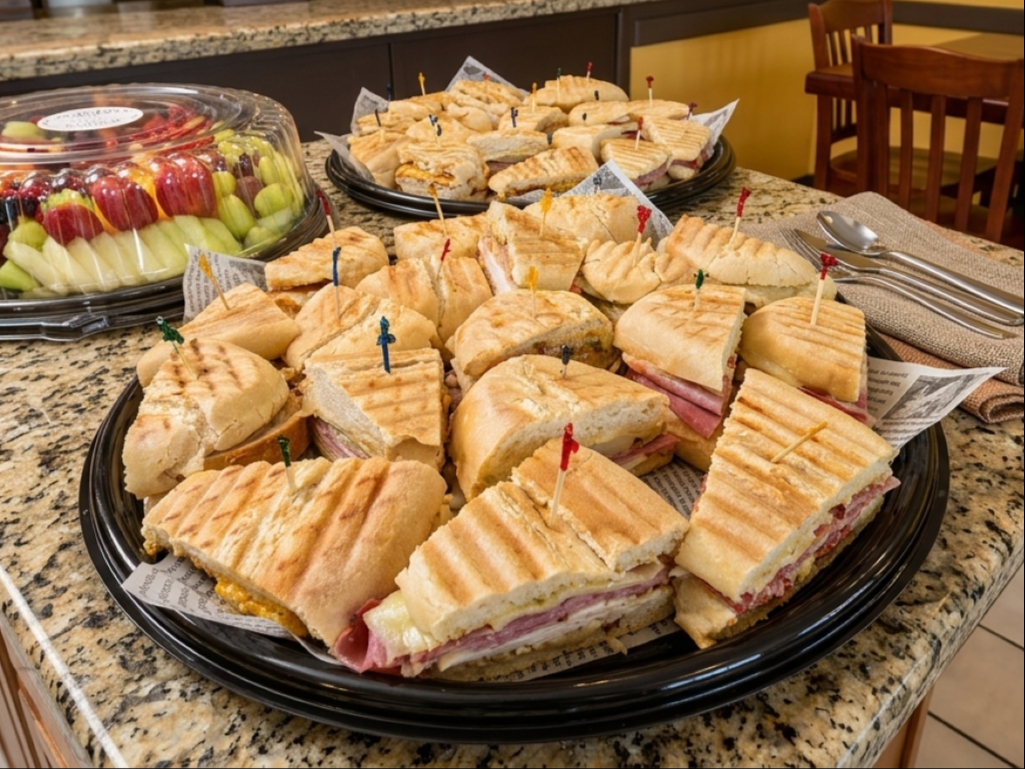 Hot Panini Platter.