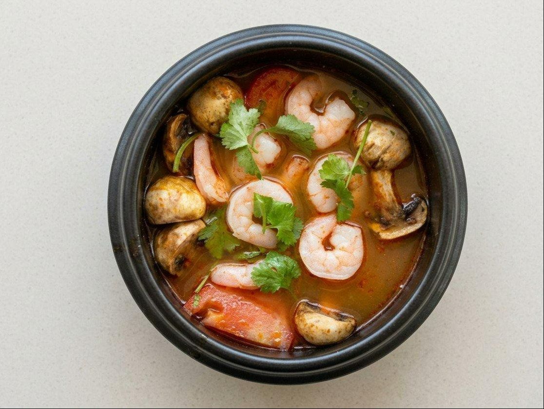 Shrimp Tom Yum Soup.
