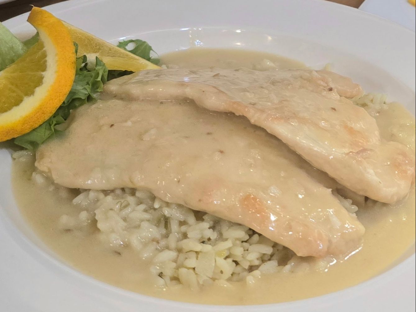 Chicken Scampi.