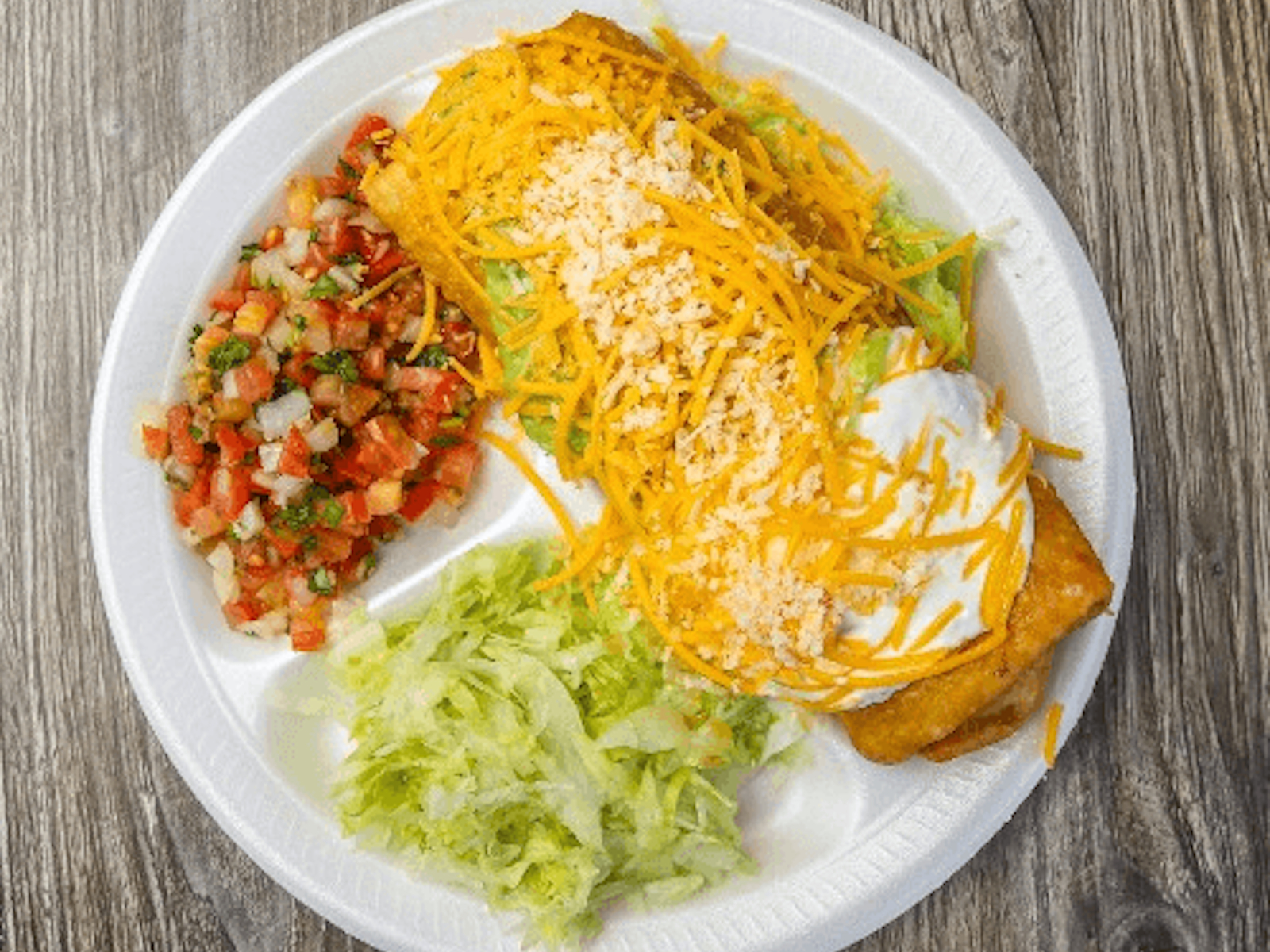 Classic Chicken Chimichanga