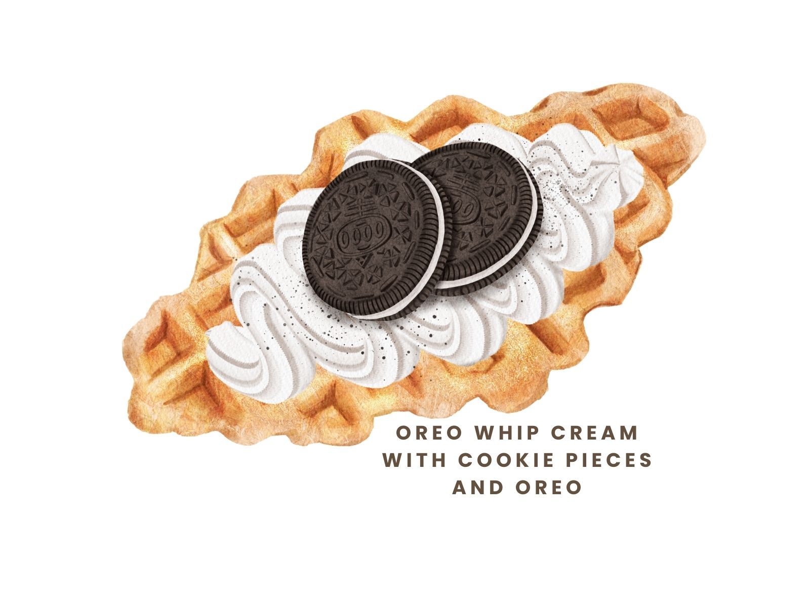Oreo Croffle.