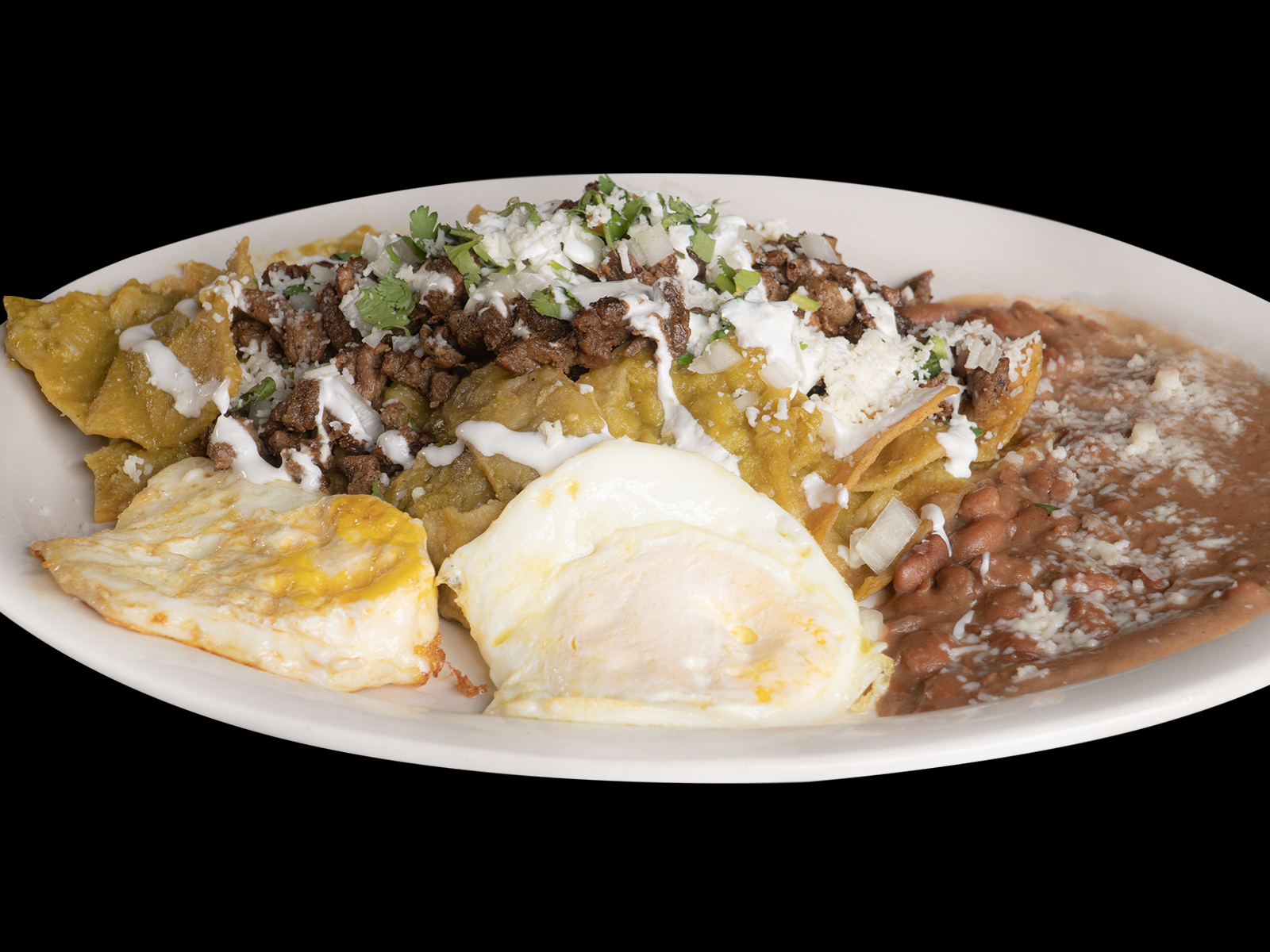 Chilaquiles Platter.