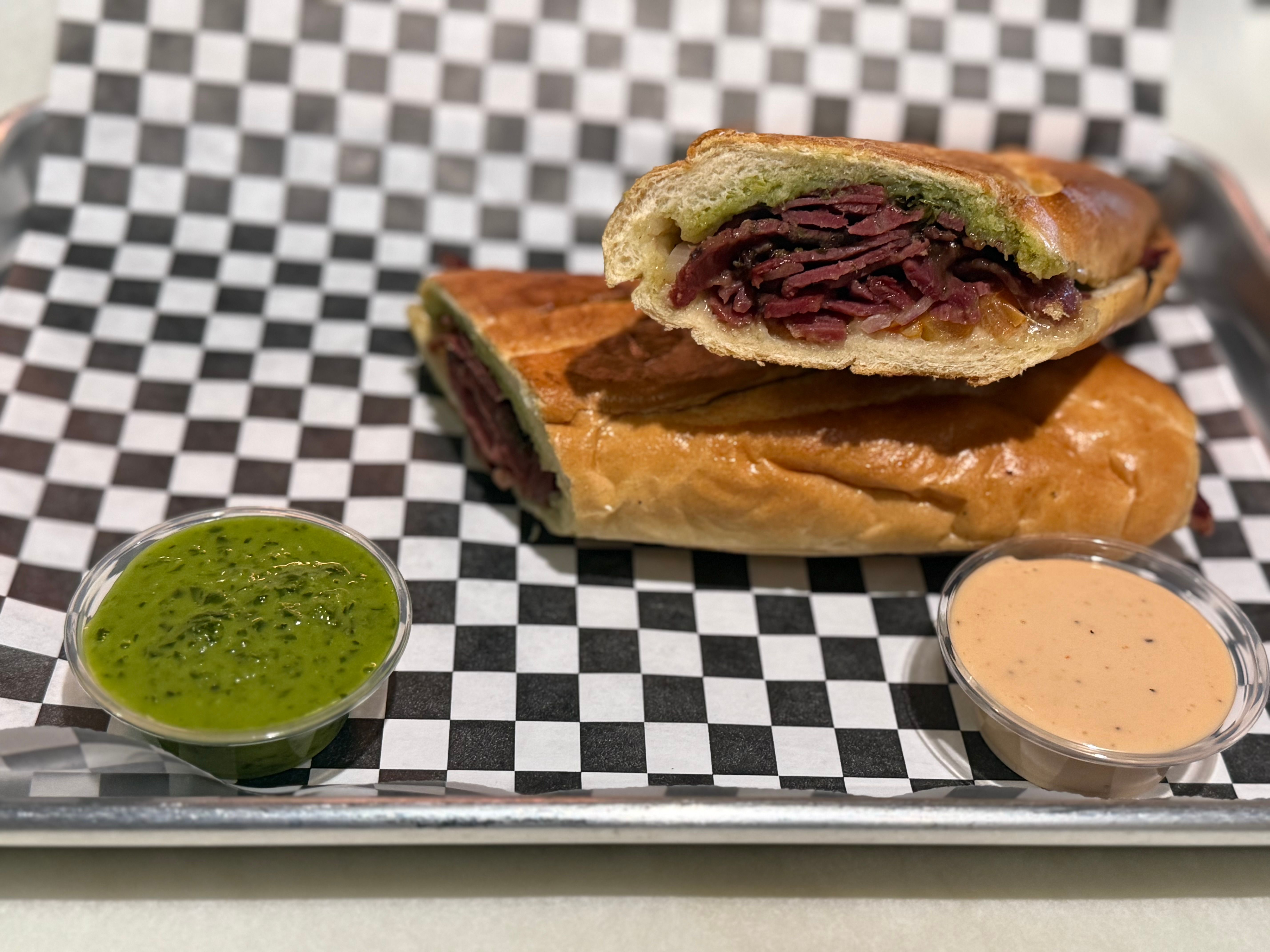 Pastrami Panini.