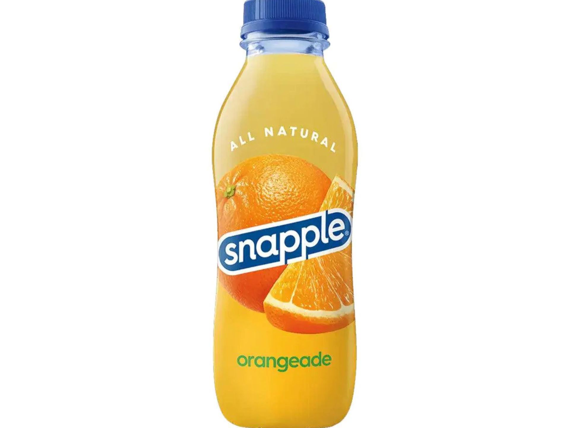 Snapple Orangeade.