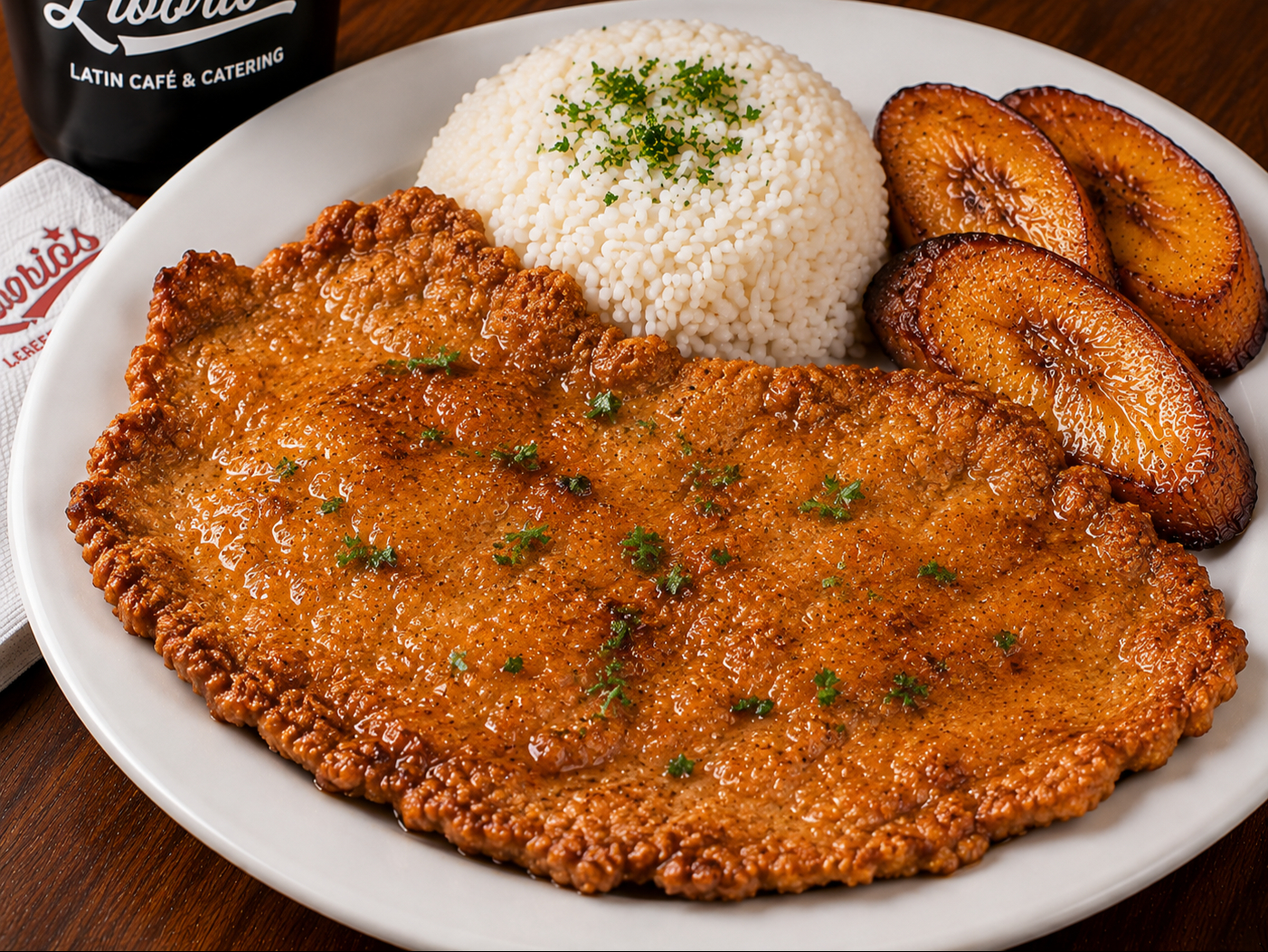 Breaded Steak Regular Combo.