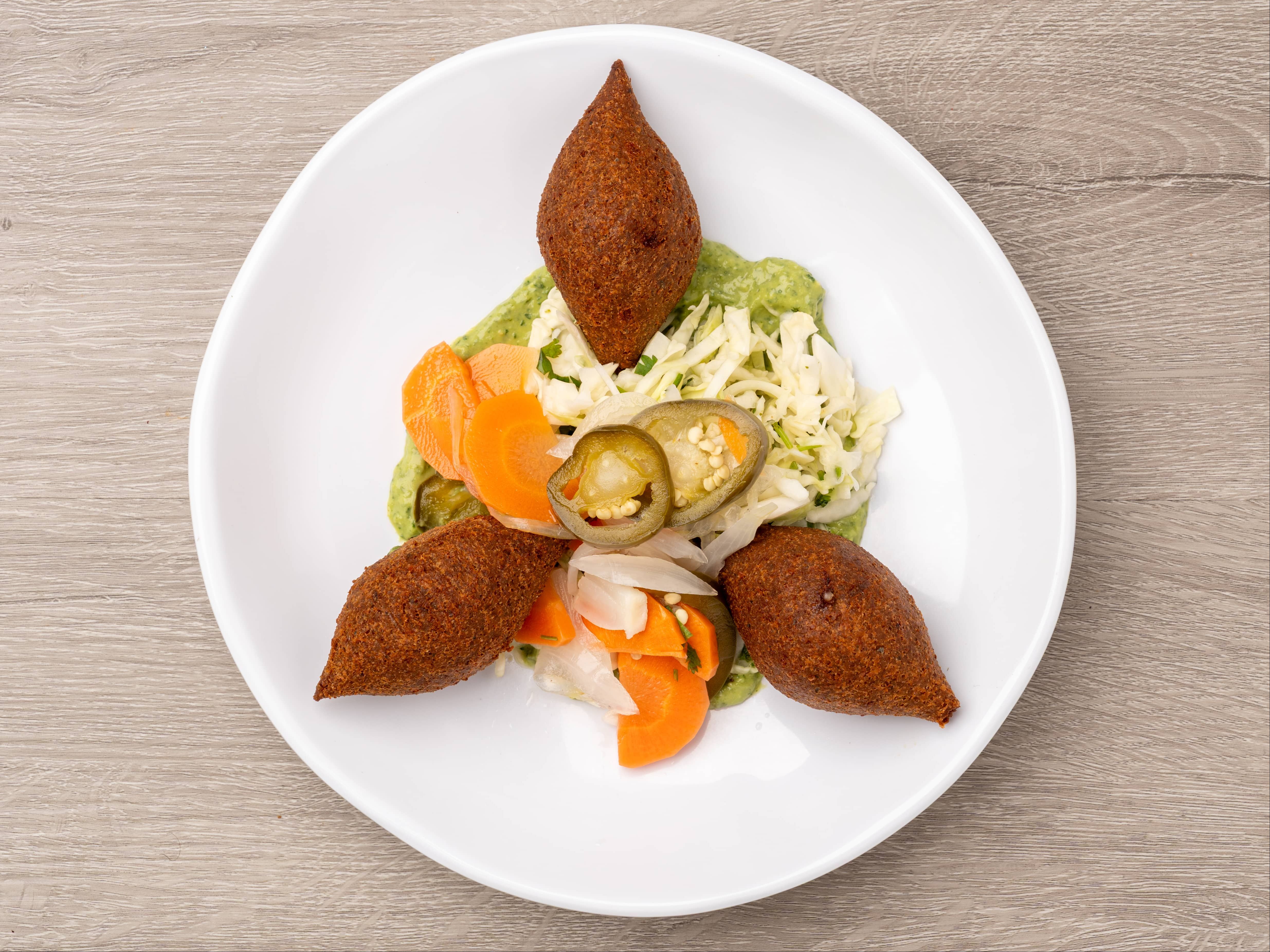 Kibbe Queso Fundido.