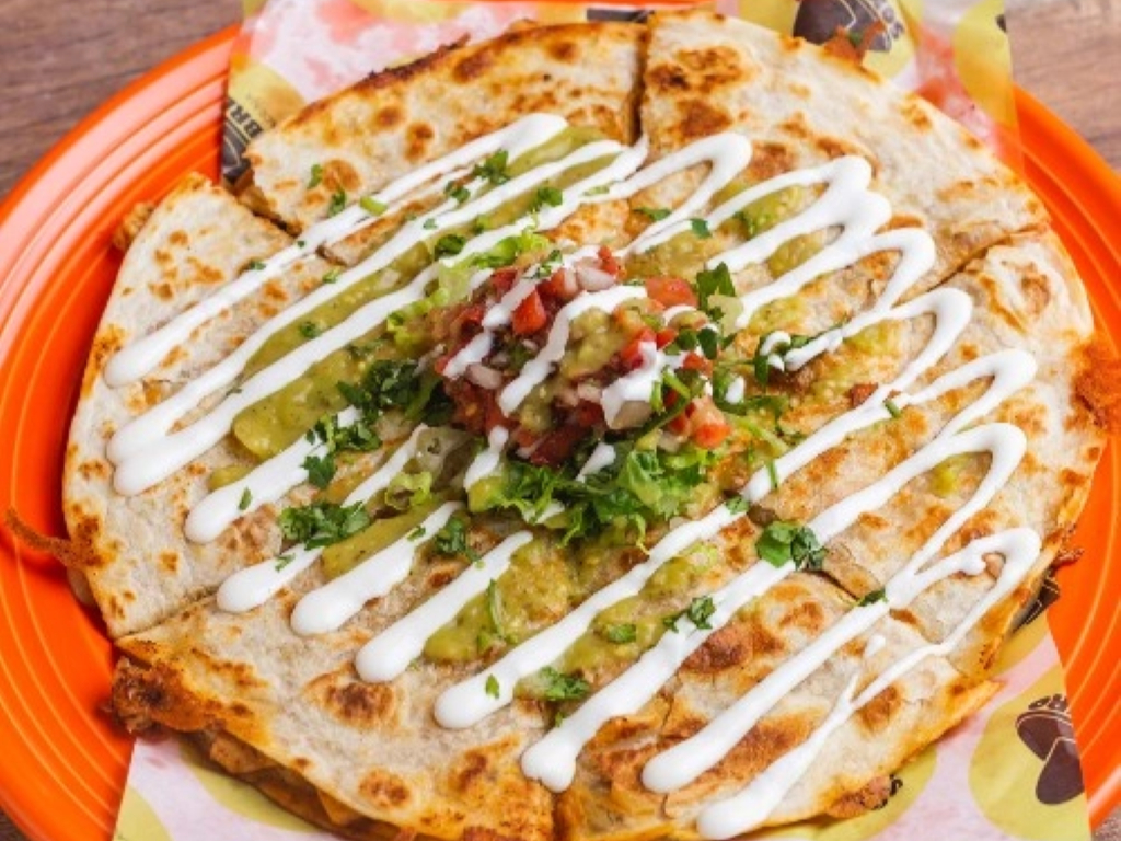 Al Pastor Quesadilla.