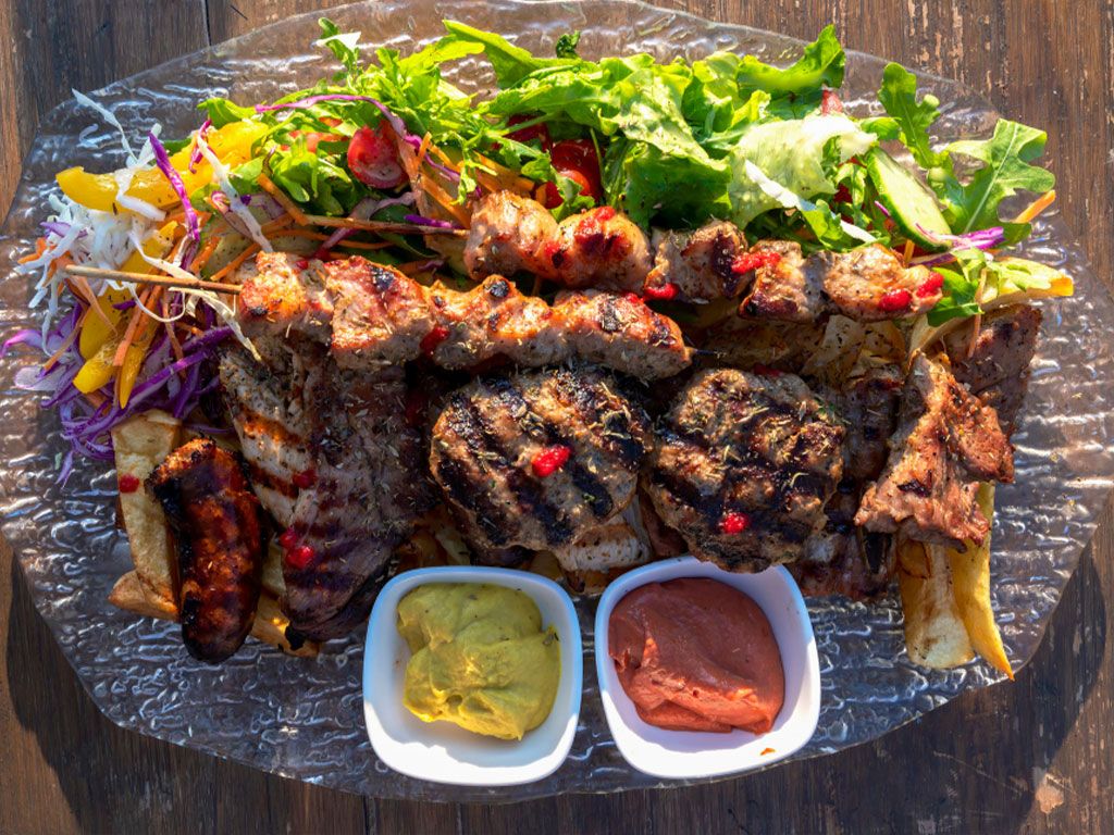 Tandoori Grill Platter.