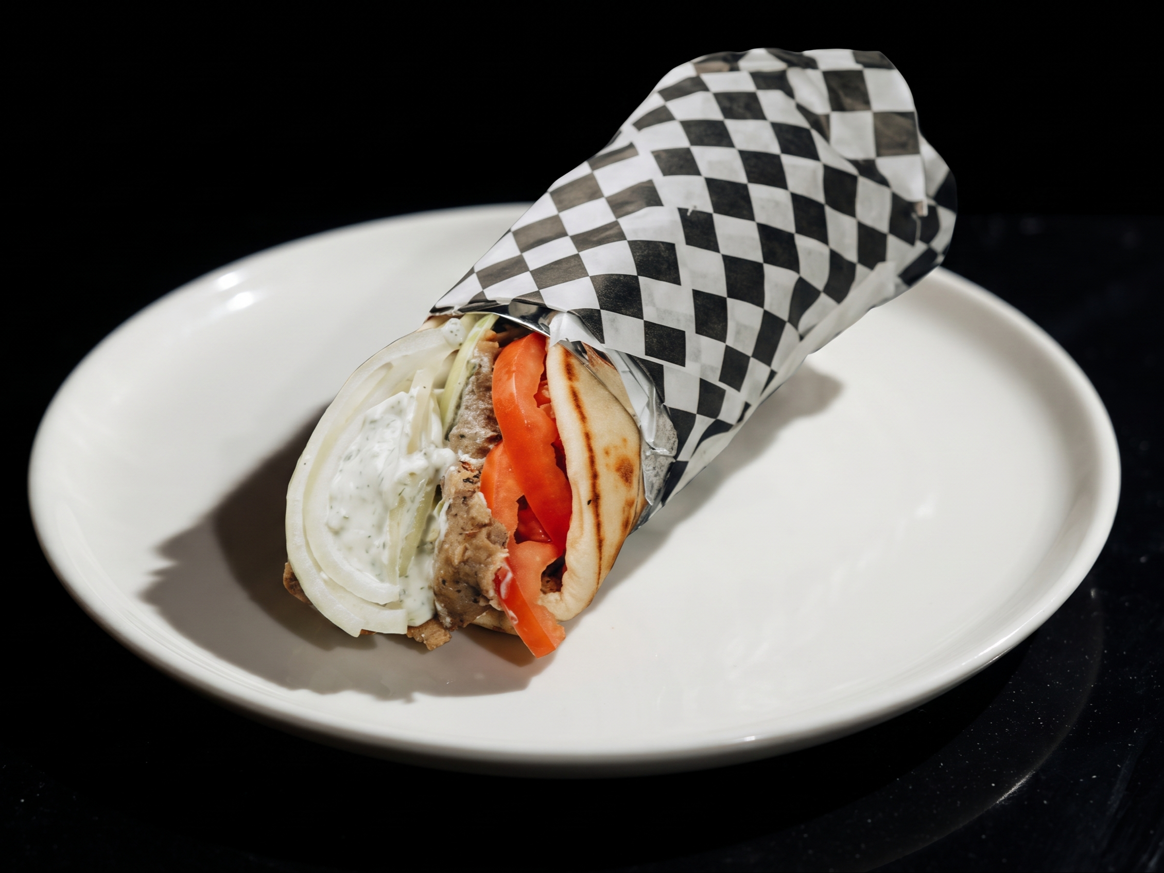 Gyros Sandwich.