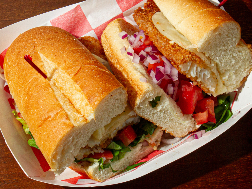 Crispy Fish Sandwich.