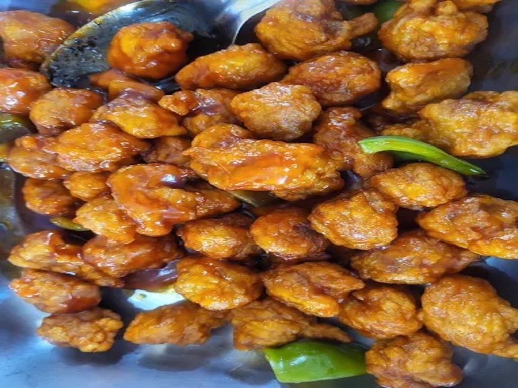 Orange Peel Chicken.