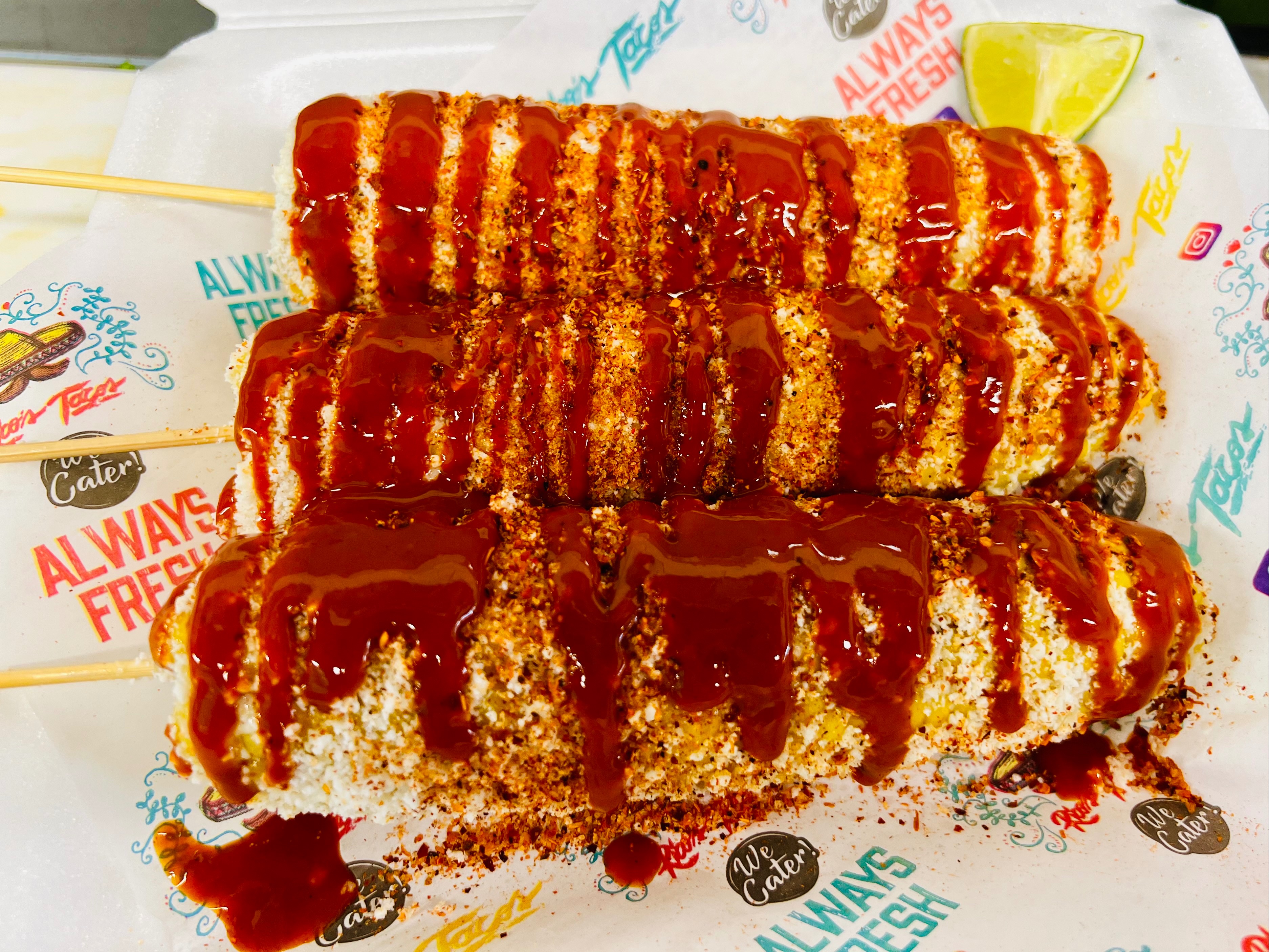 MEXICAN STREET CORN.