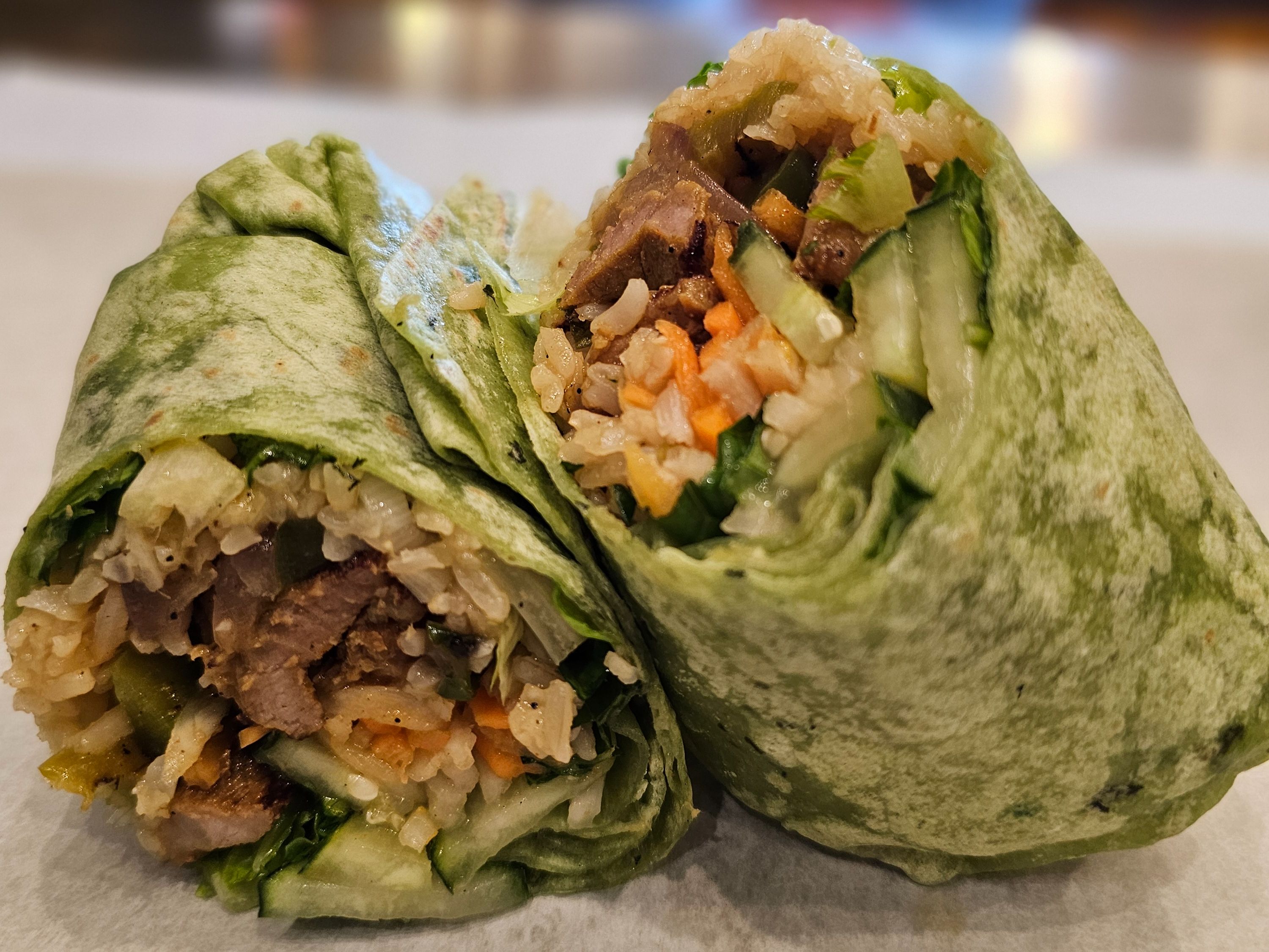Steak Viet-Wrap (L).
