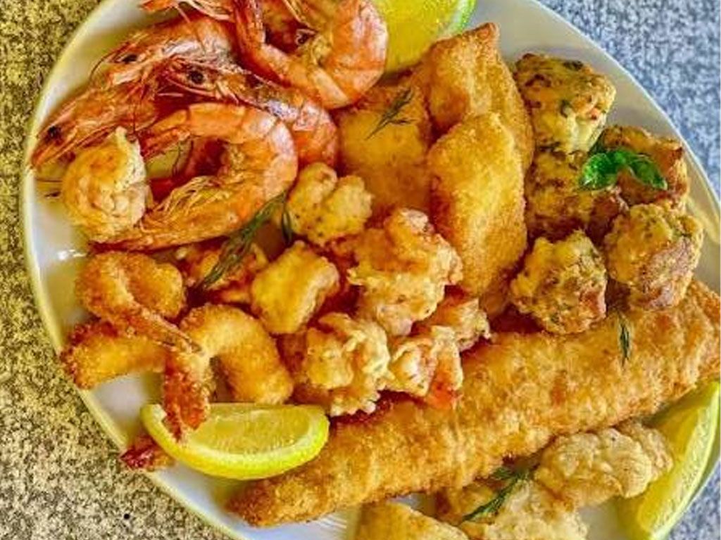 Shrimp Platter.