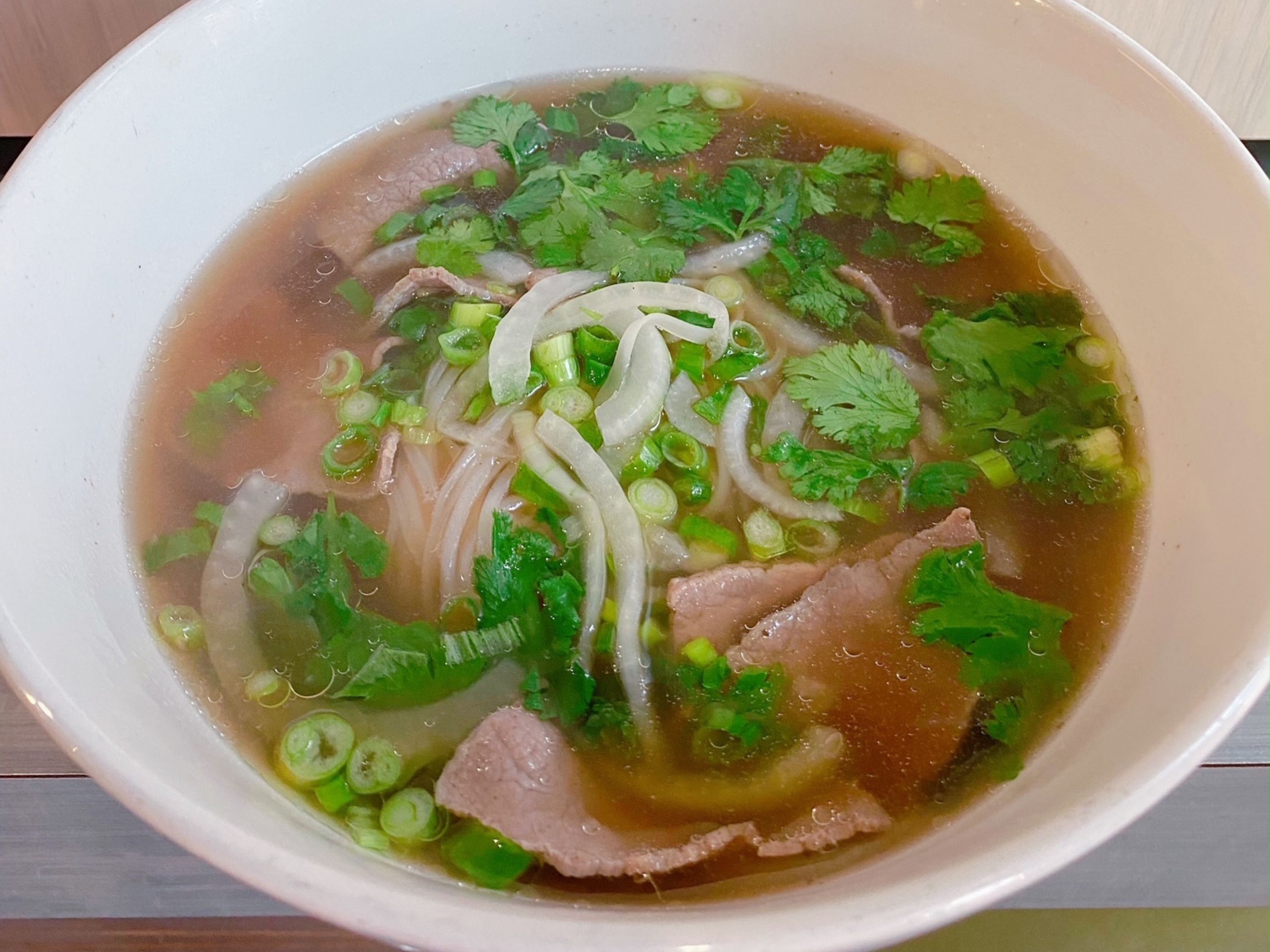 Eye Round Steak Pho