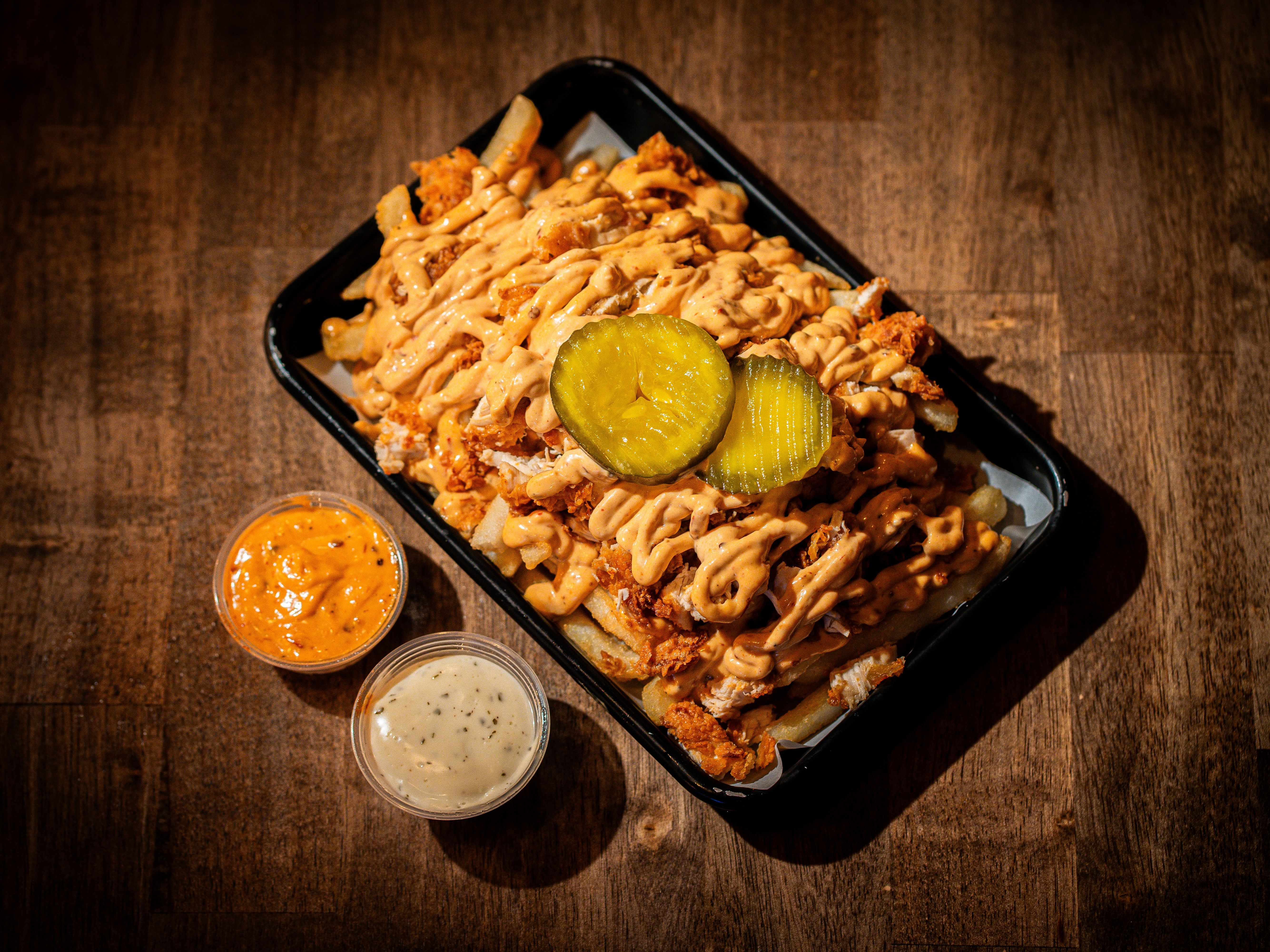 Flamin Loaded Fries W/2 Tenders