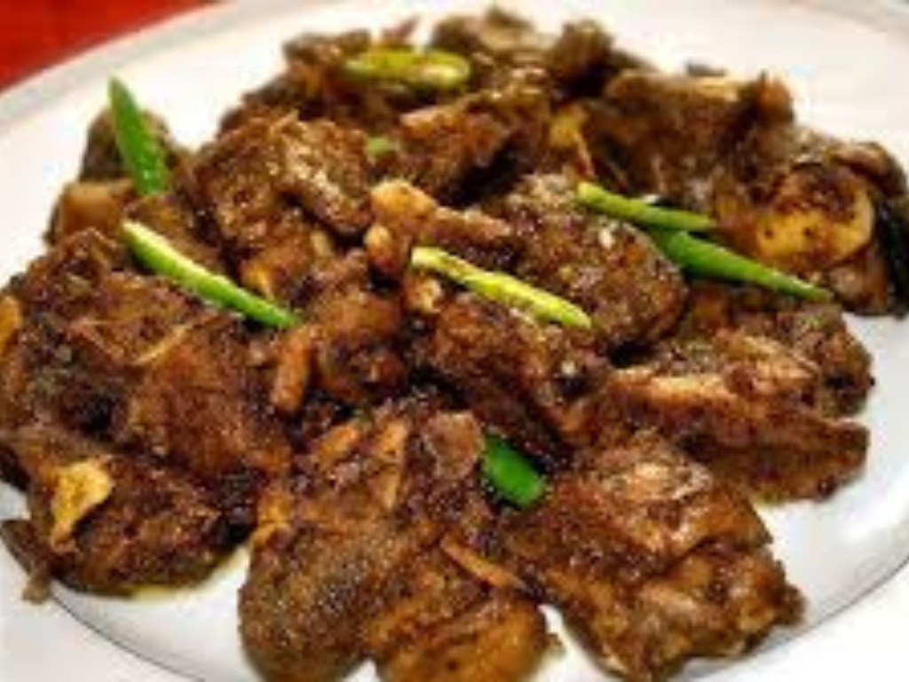 Goat Pepper Fry.