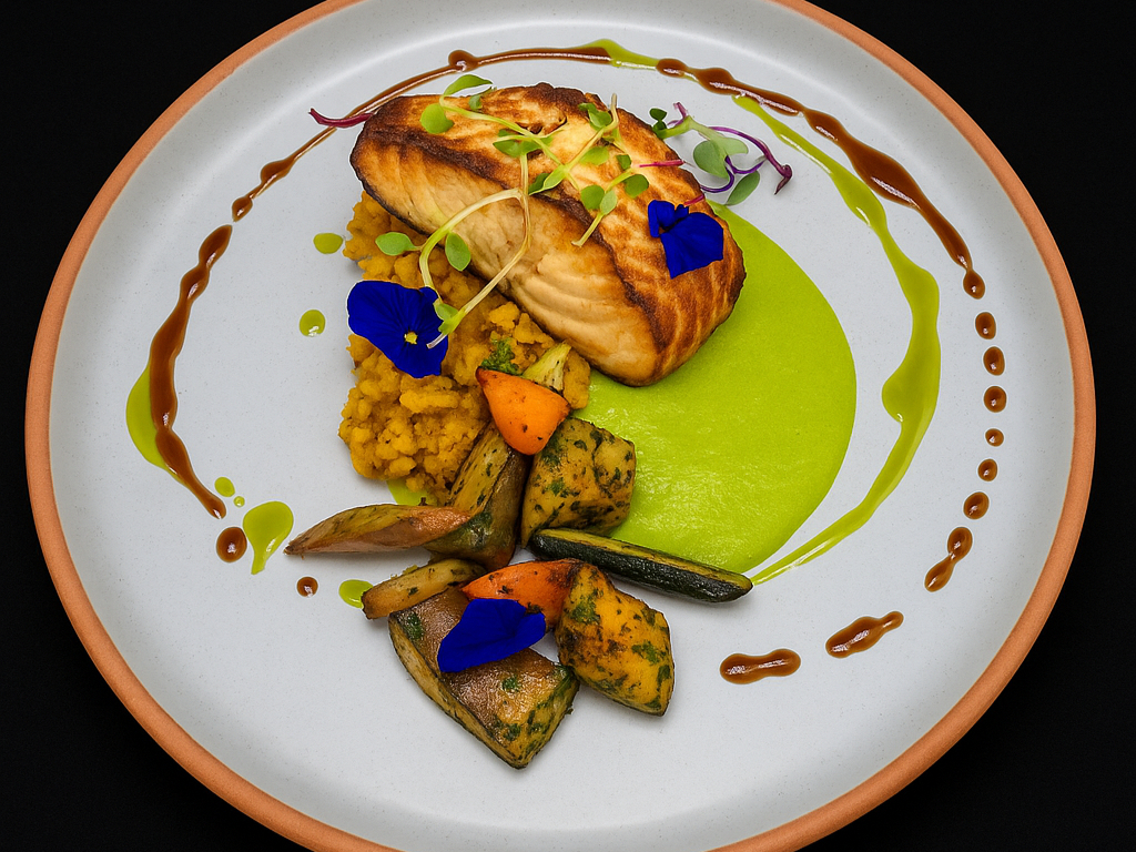 Turmeric Tandoori Salmon.