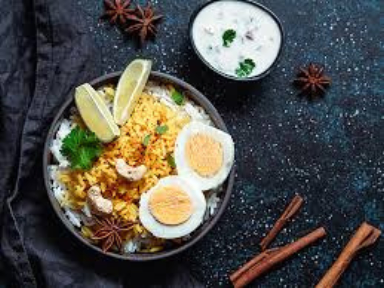 Egg Biryani.