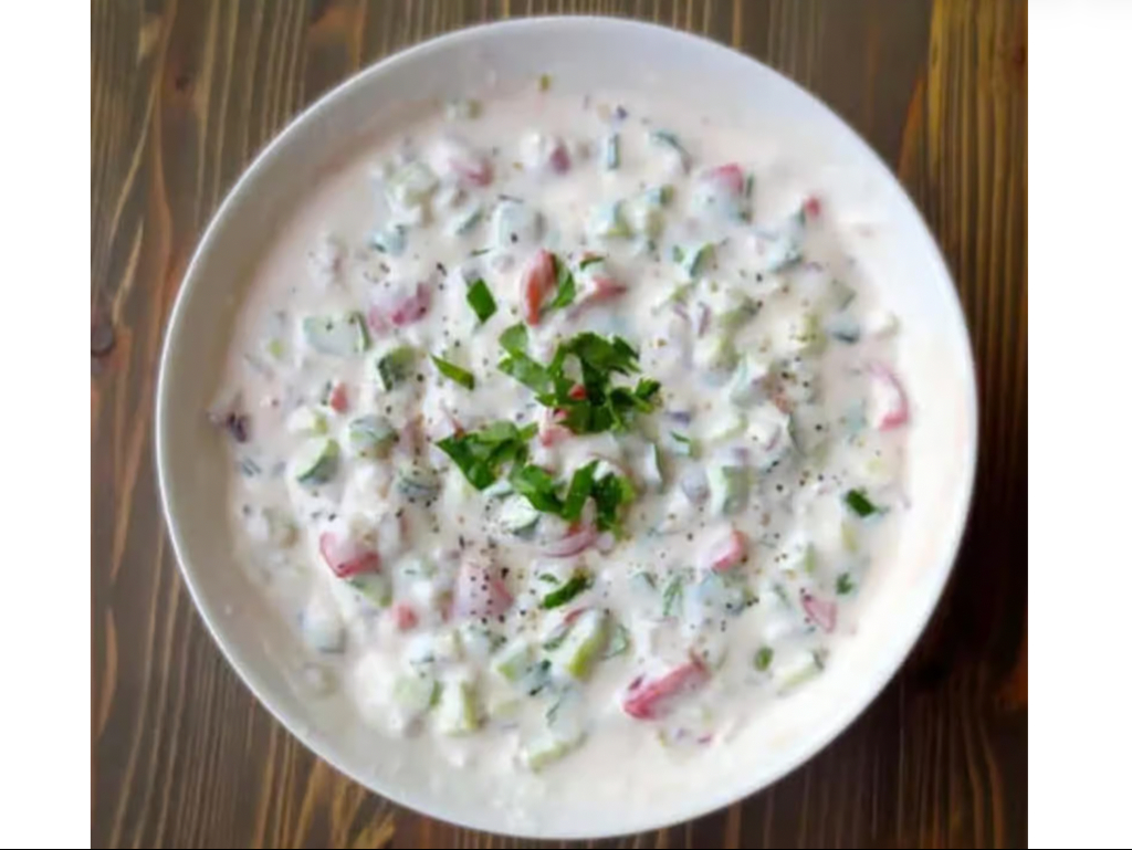 Yogurt Raita.