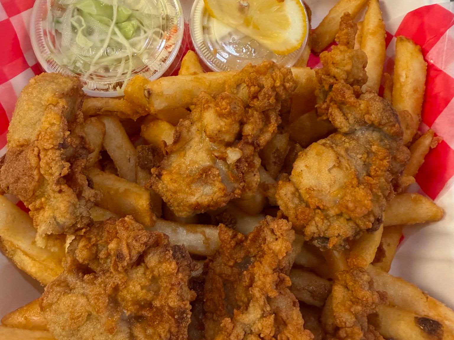 Fried Oyster Basket.