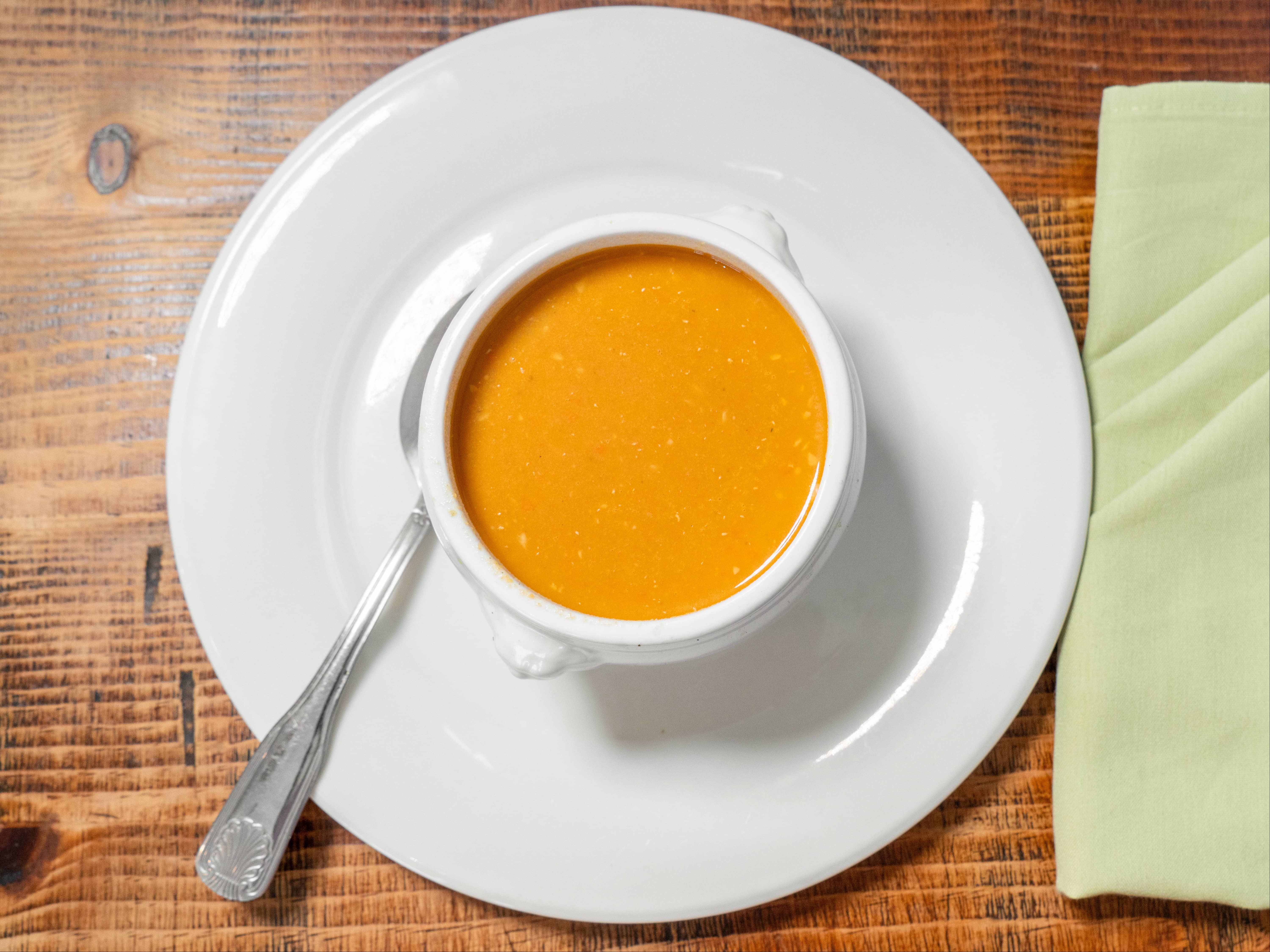 Yellow Lentil Soup (V, GF).