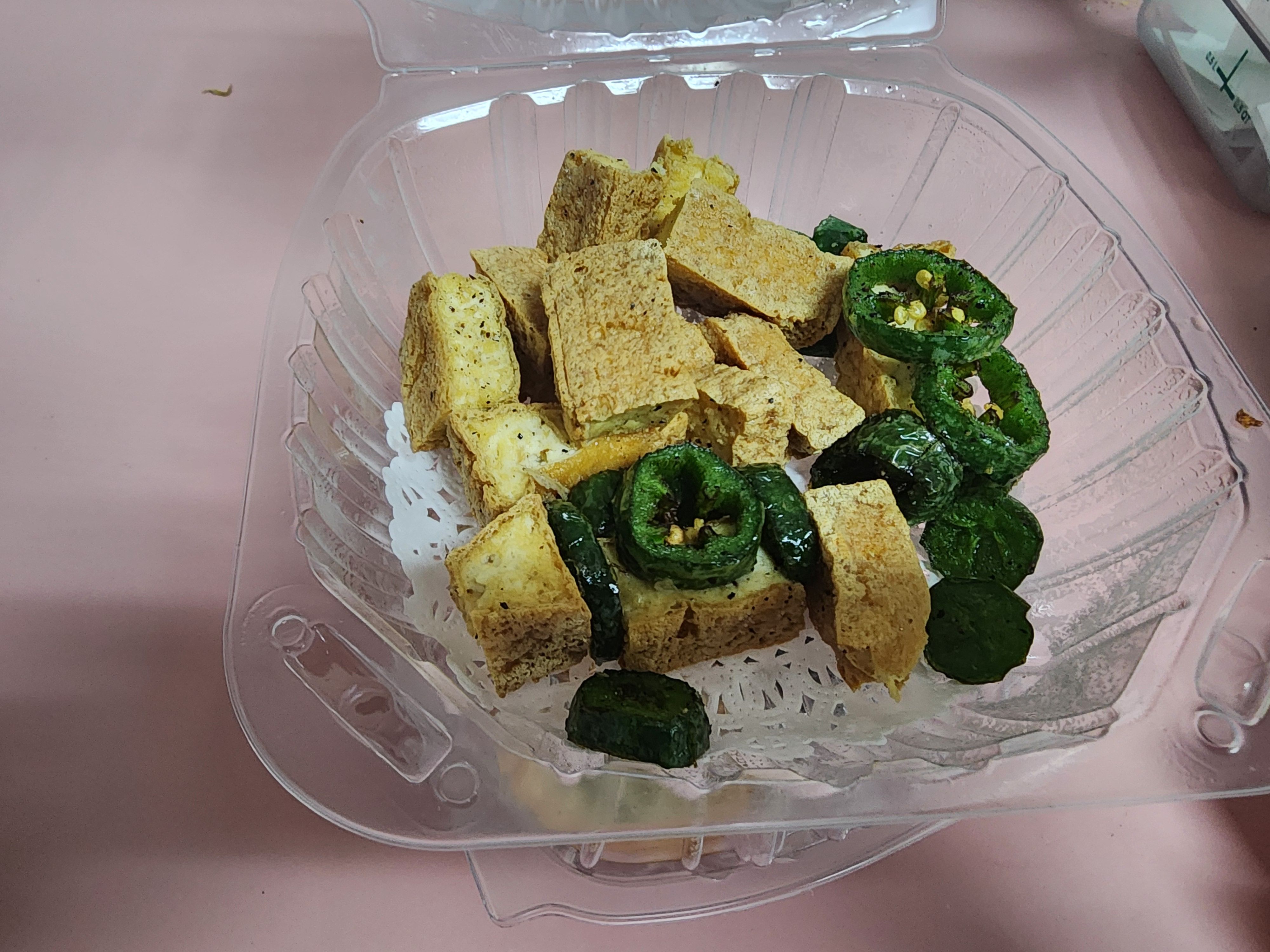 Salt And Pepper Tofu.