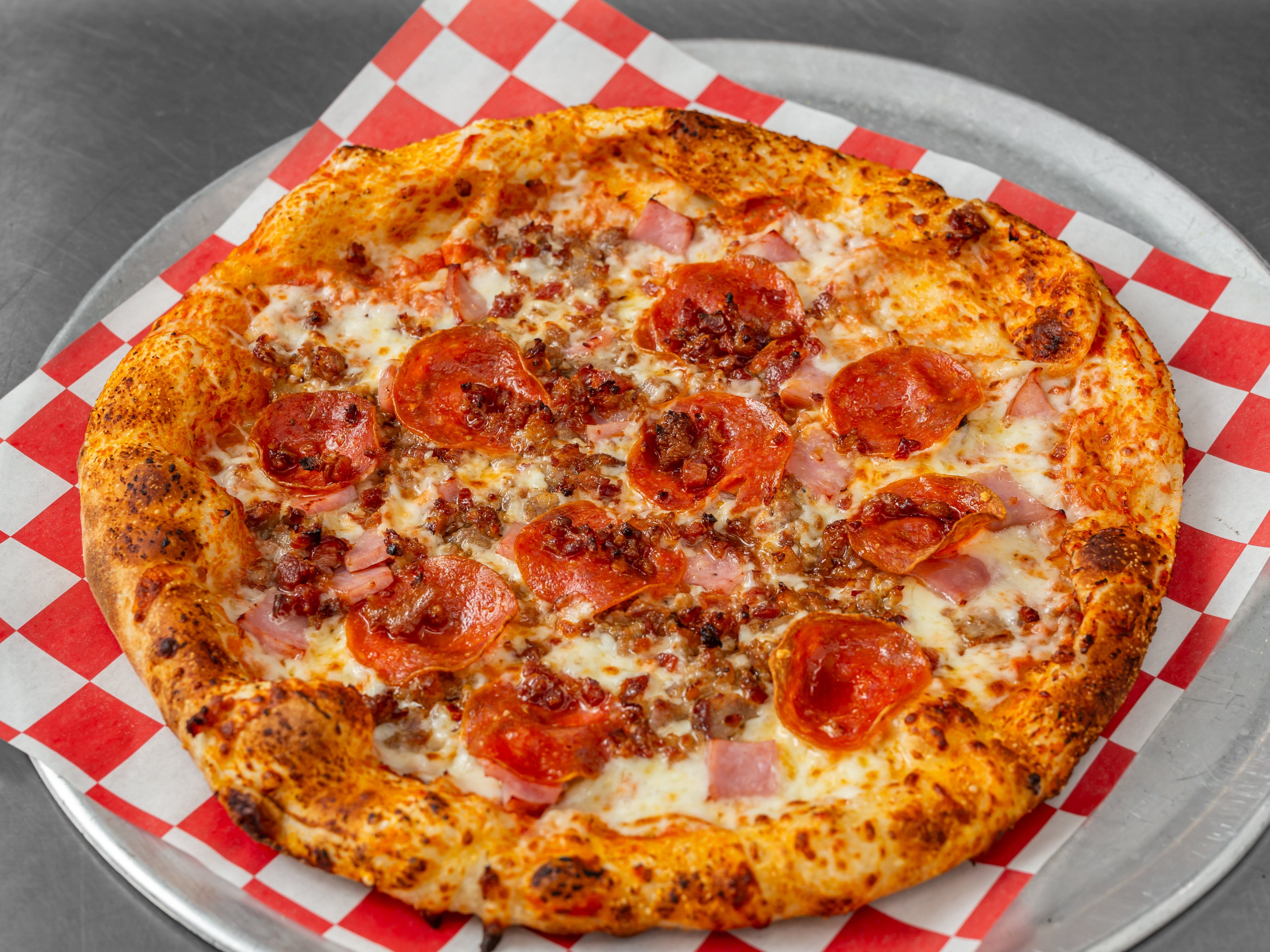 10" Pork Meat Lovers Pizza
