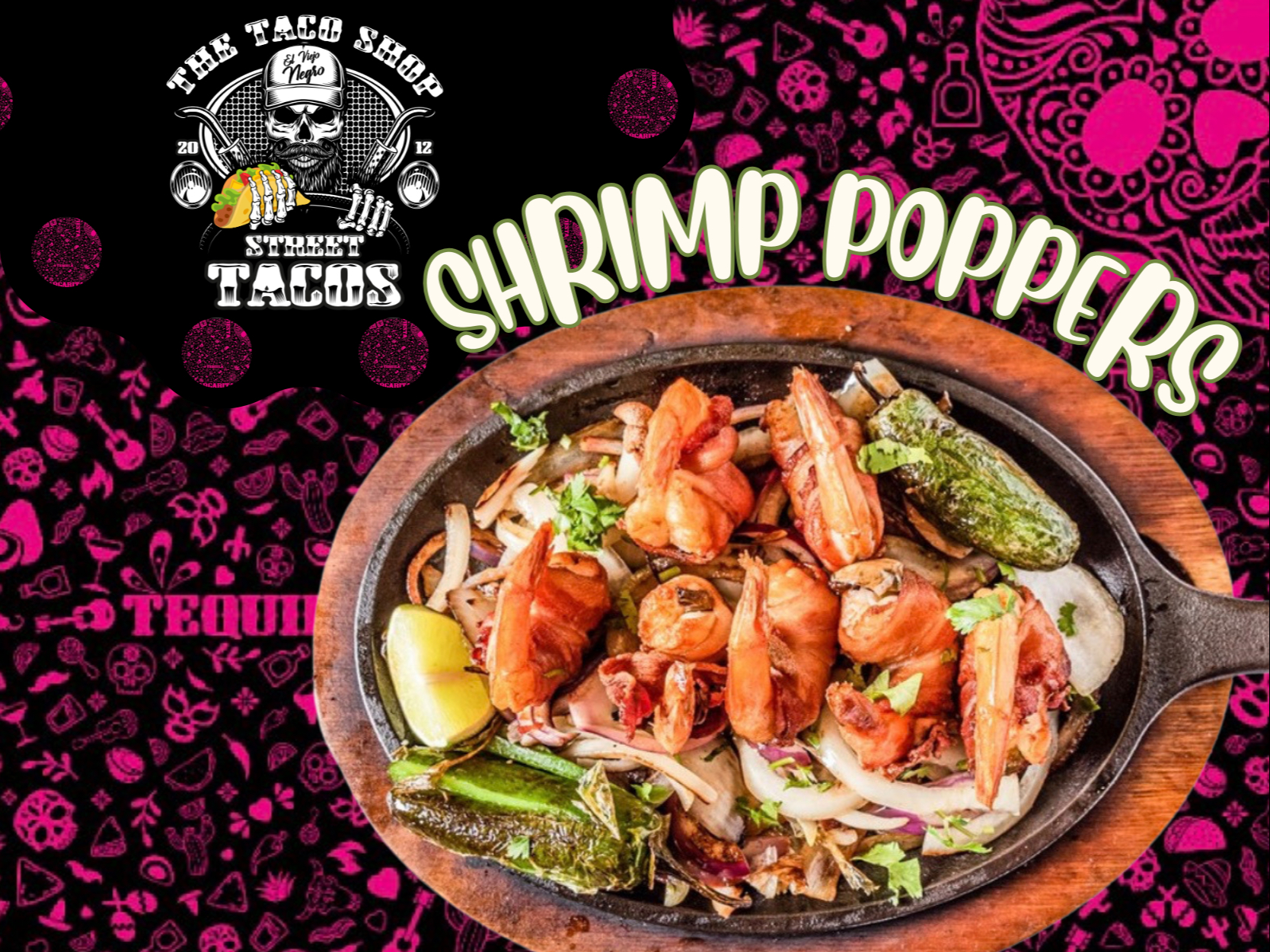 Shrimp Jalapeno Poppers.