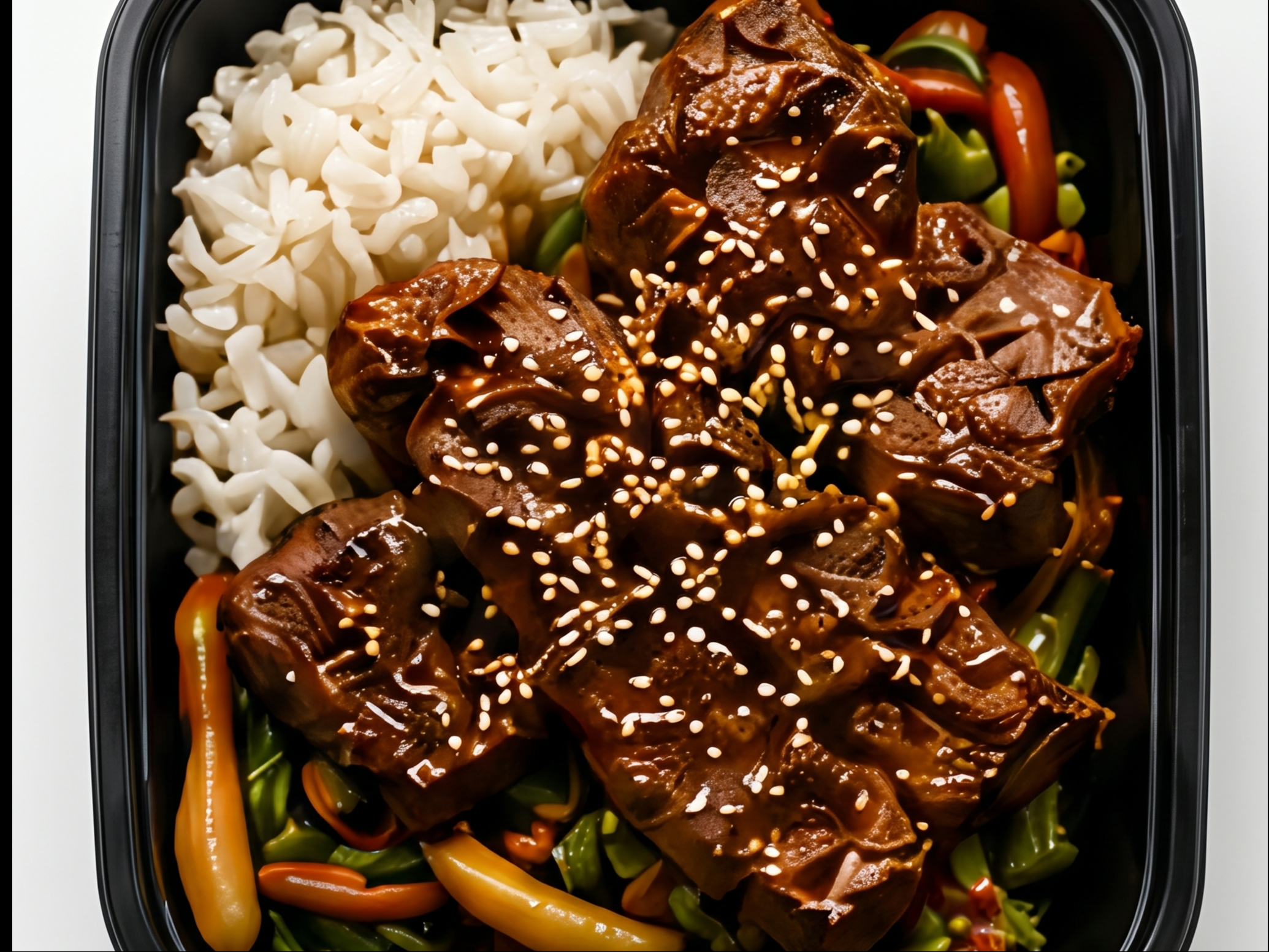 Korean Beef Rib Premium Bowl.