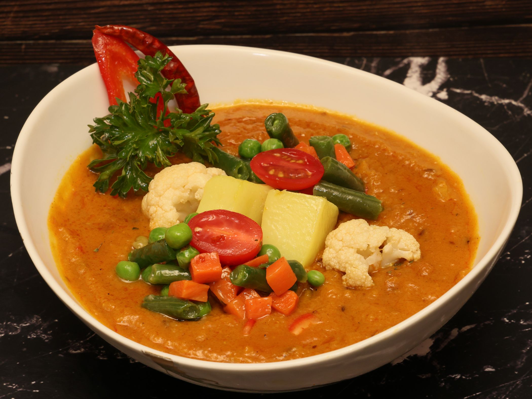 Veg Chettinad.