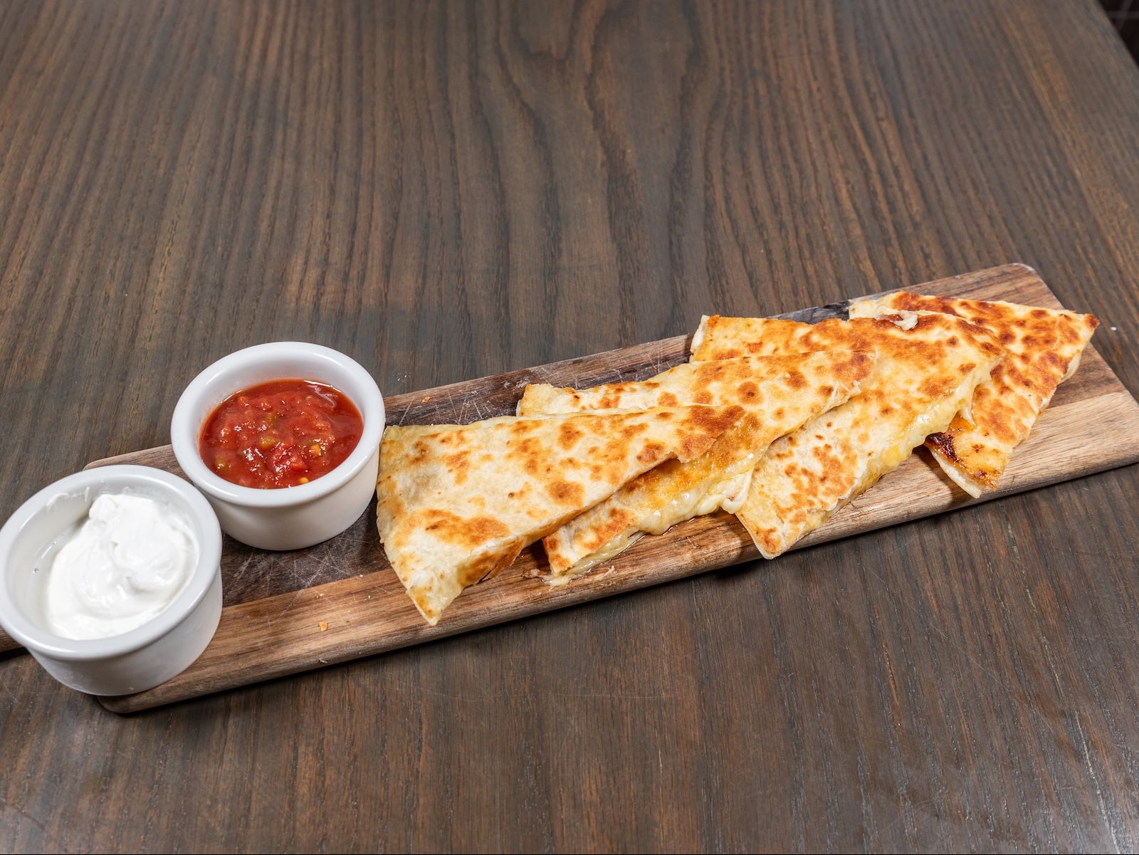 Cheese Quesadilla.