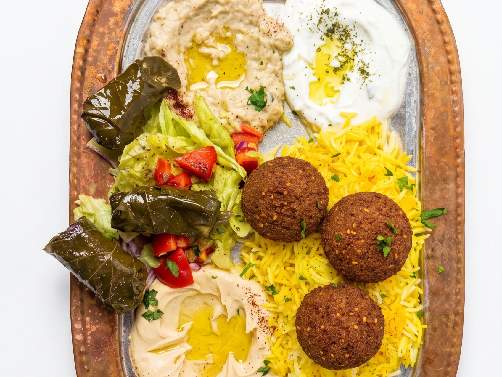 Large Family Vegetarian Combo.