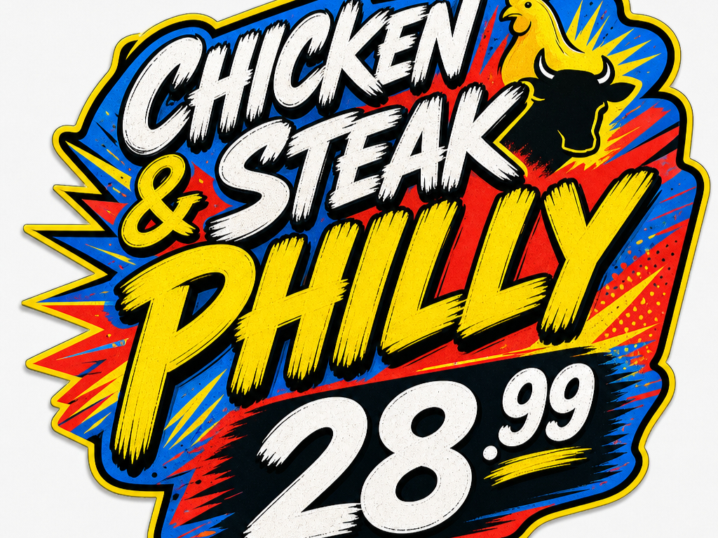 2 Philly combo.