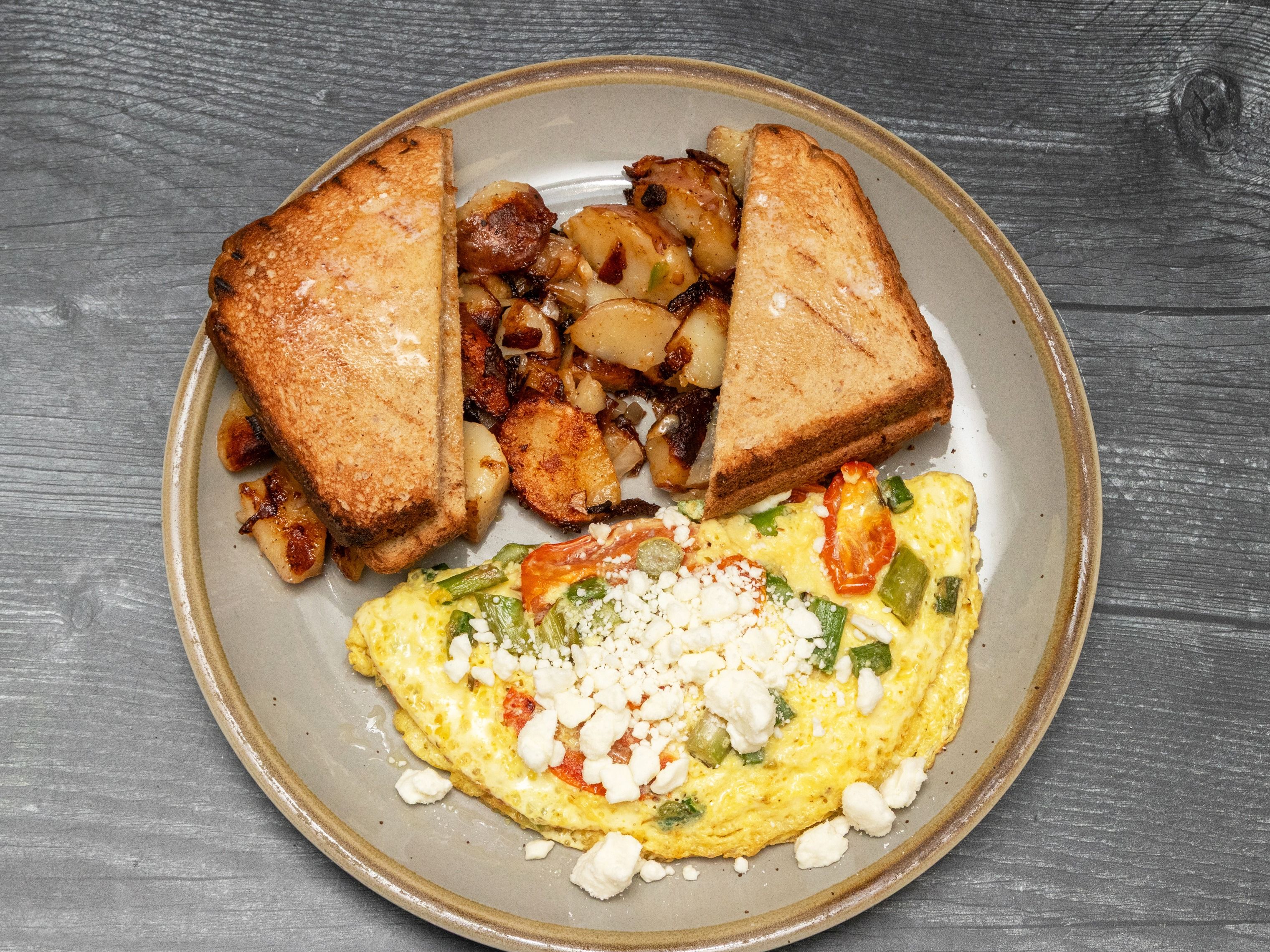 Asparagus Omelette.