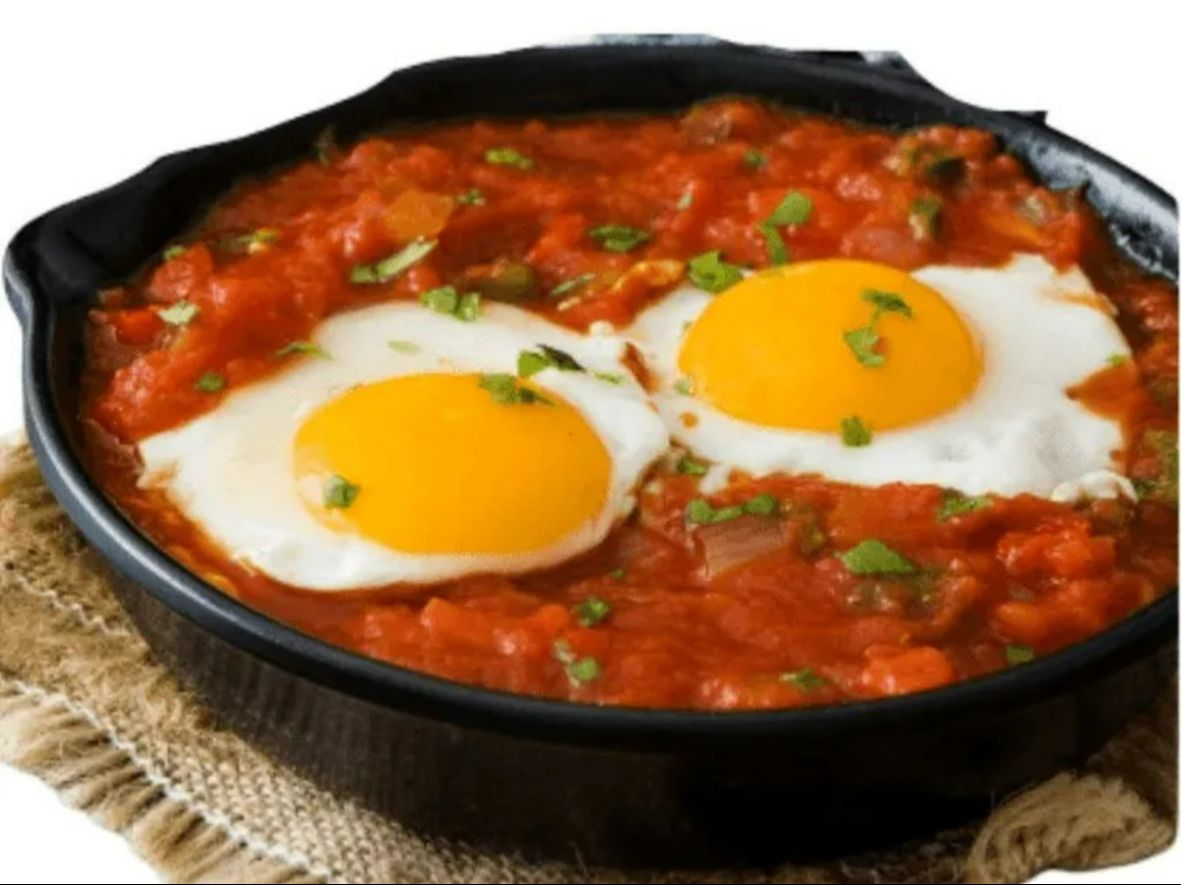 Huevos A La Mexicana.