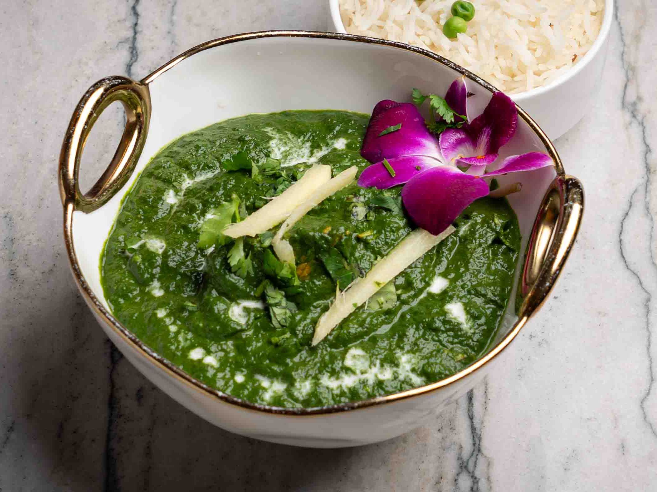 Palak Paneer.